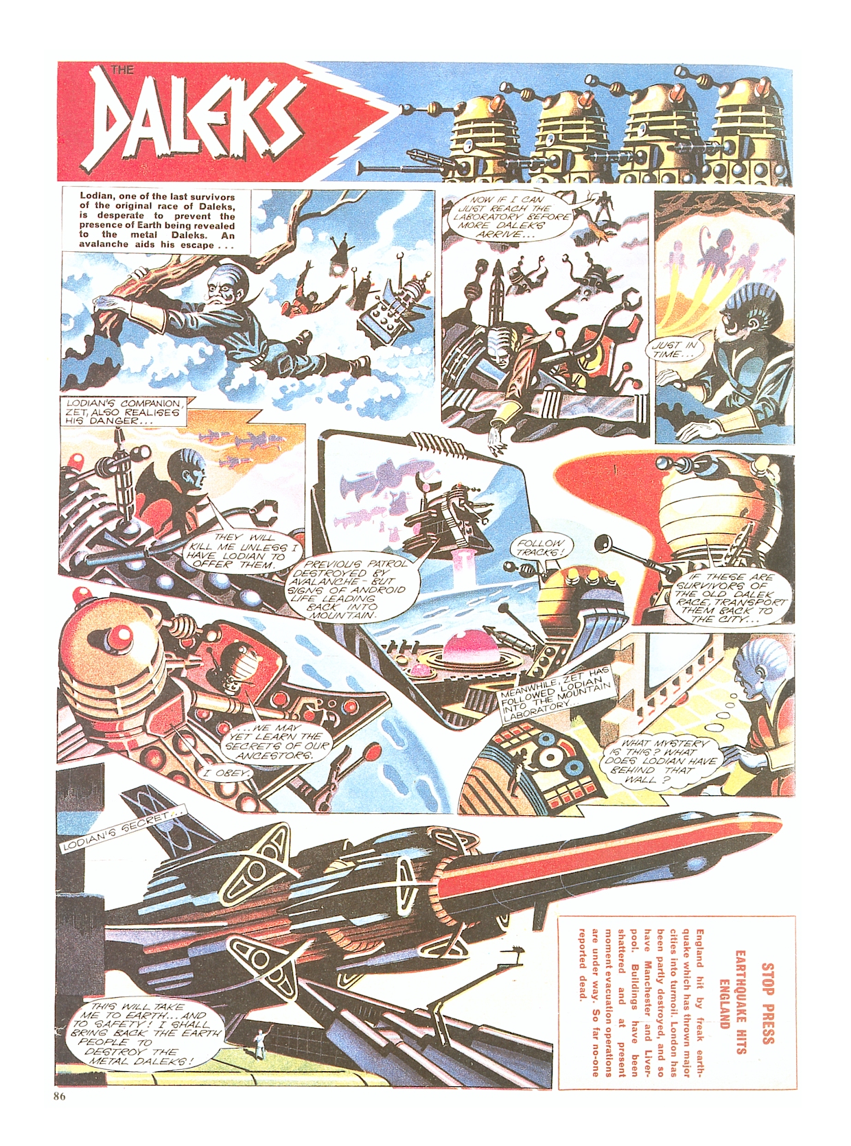 Read online Dalek Chronicles comic -  Issue # TPB - 86