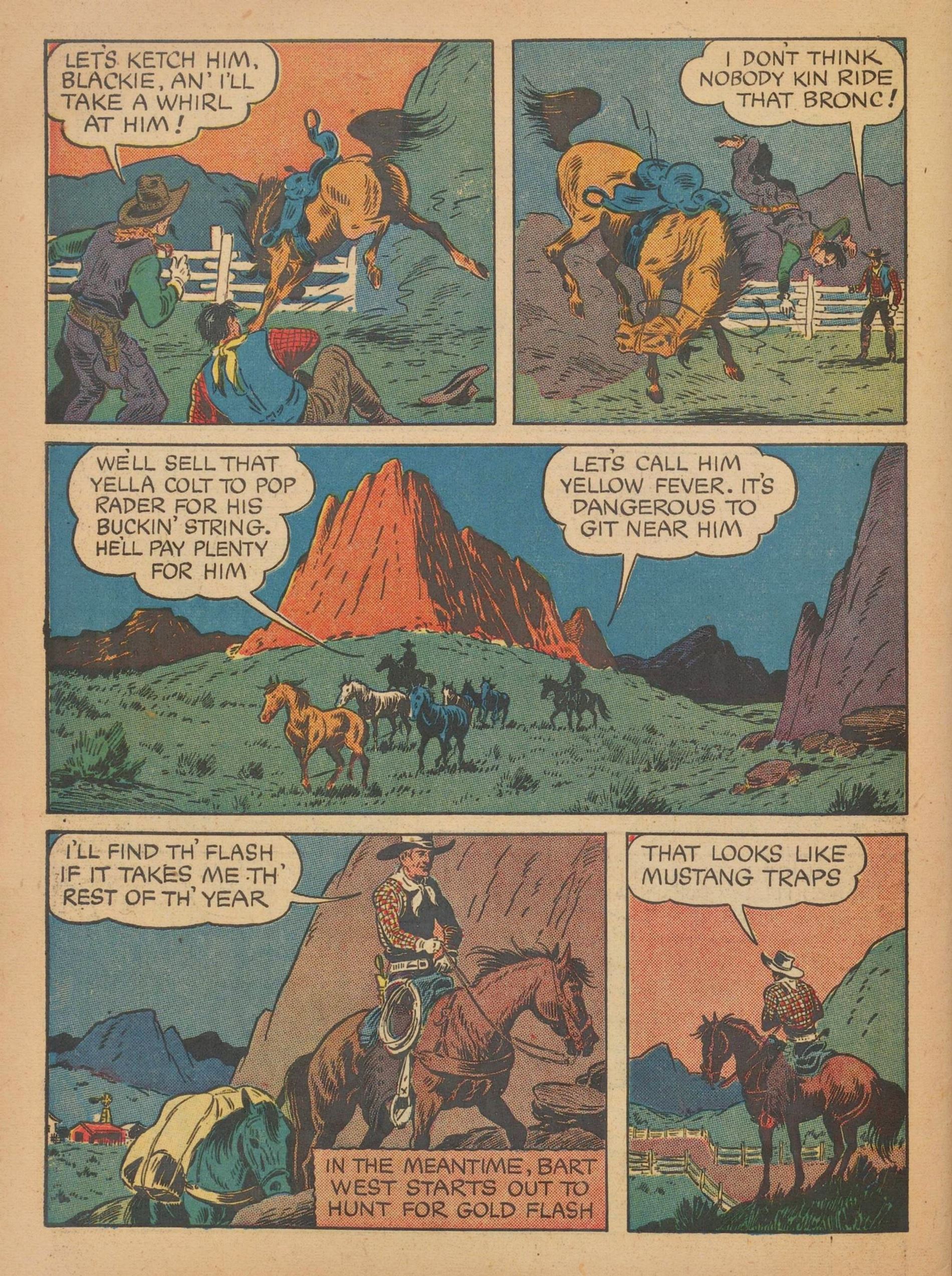 Read online Gene Autry Comics comic -  Issue #7 - 64