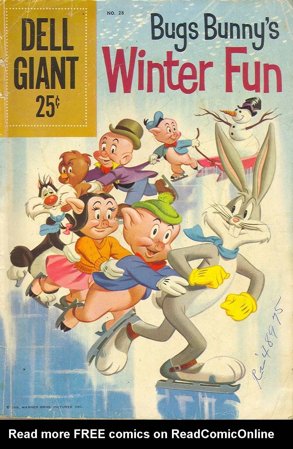 Read online Dell Giant comic -  Issue #28 - 1