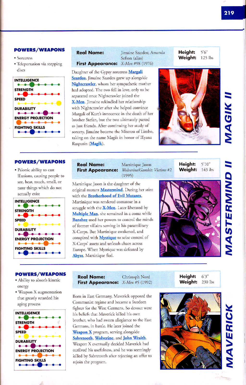 Read online Marvel Encyclopedia comic -  Issue # TPB 2 - 221