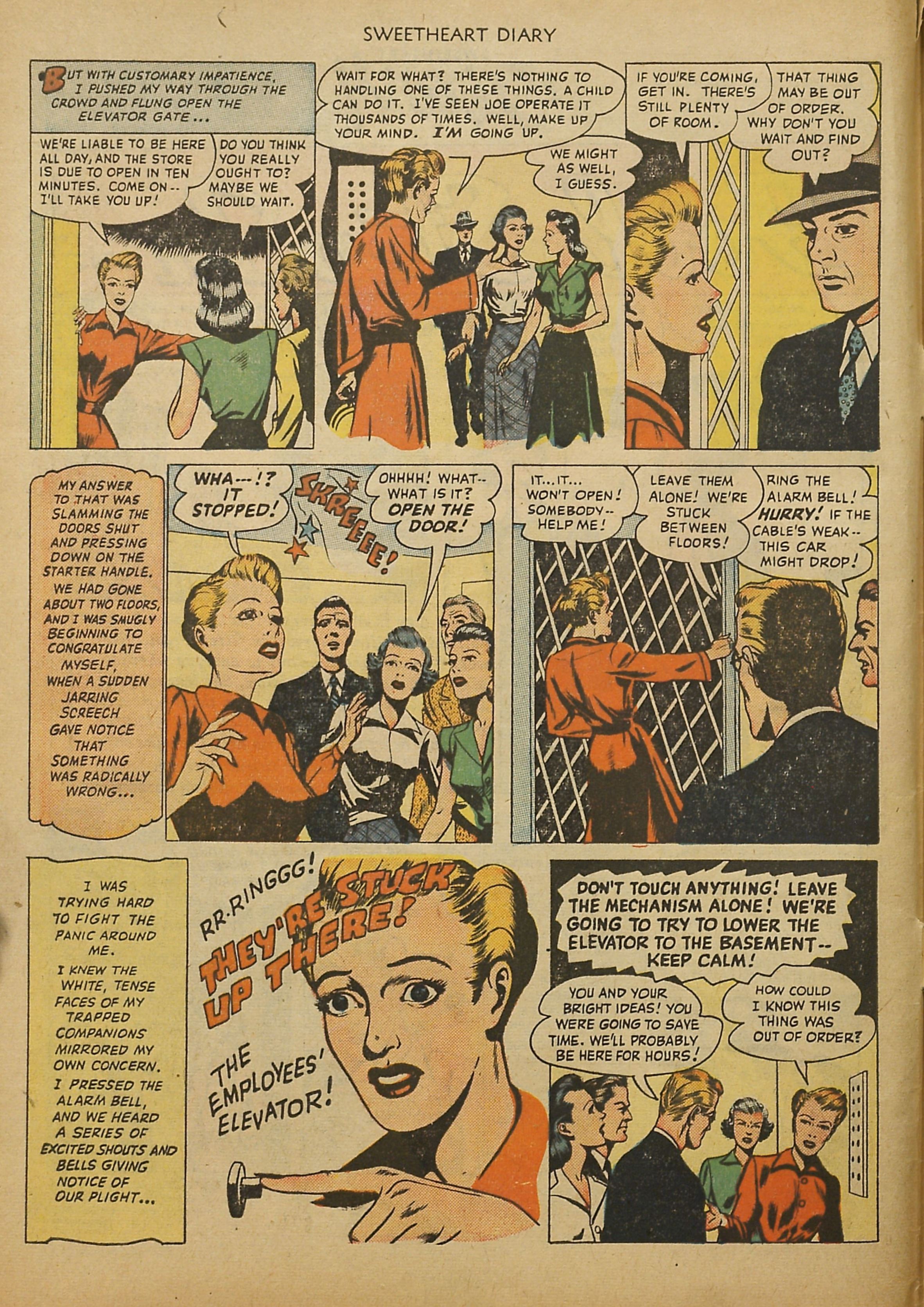 Read online Sweetheart Diary comic -  Issue #2 - 4