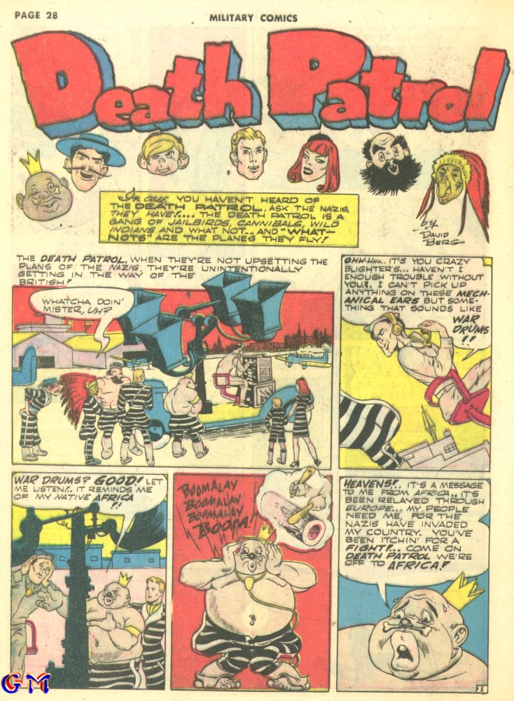Read online Military Comics comic -  Issue #10 - 30