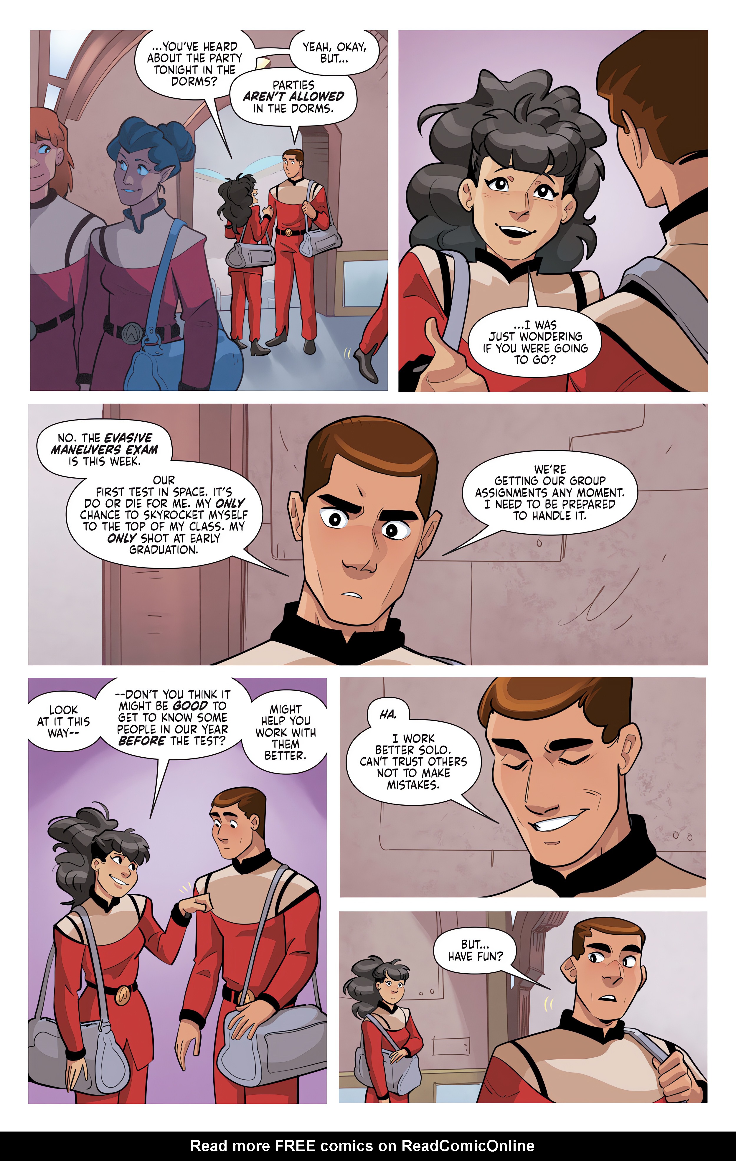 Read online Star Trek: Picard's Academy comic -  Issue #1 - 9