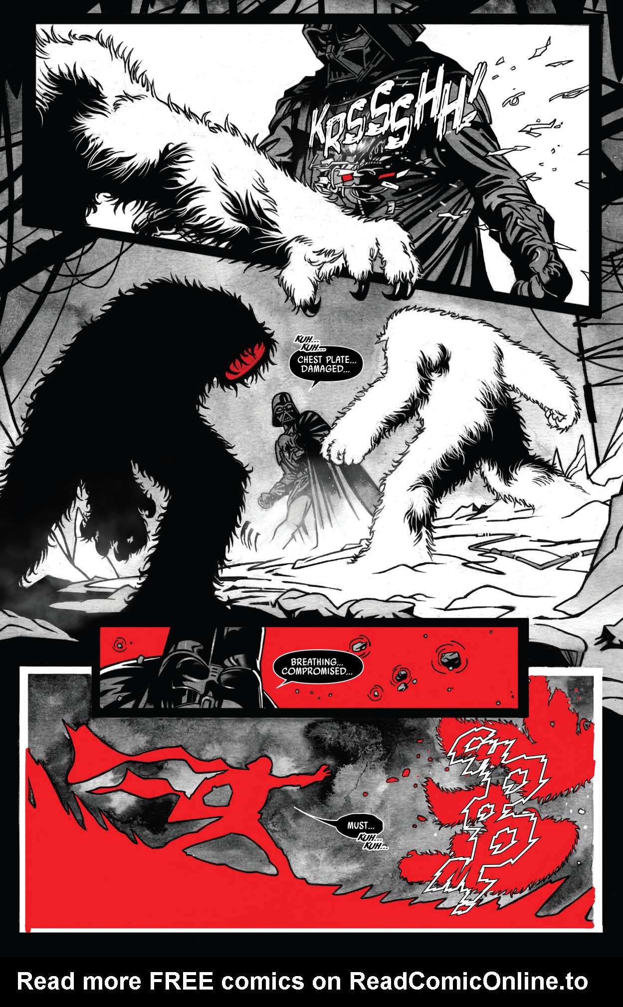 Read online Star Wars: Darth Vader - Black, White & Red comic -  Issue #4 - 26