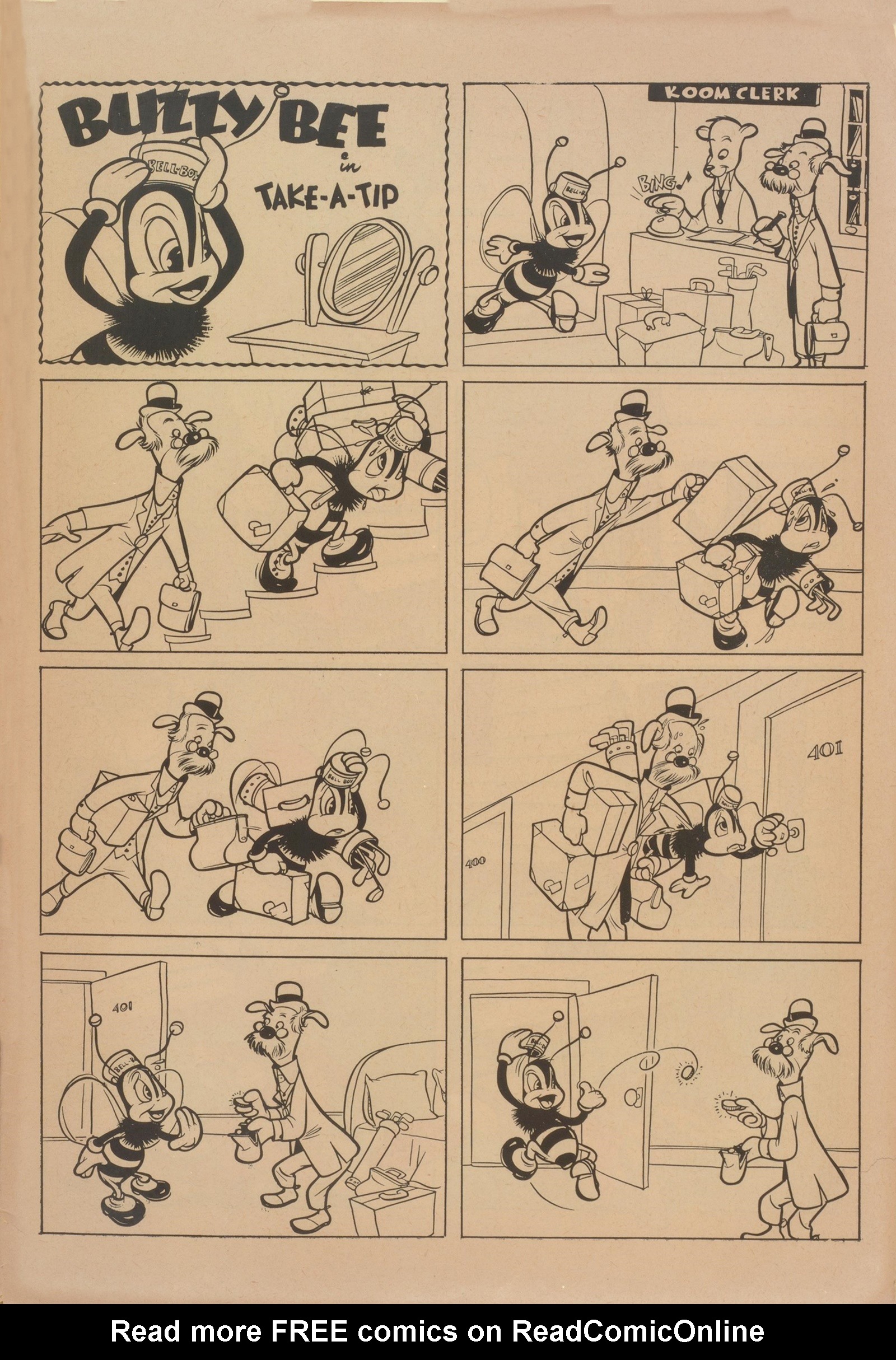 Read online Fawcett's Funny Animals comic -  Issue #71 - 35