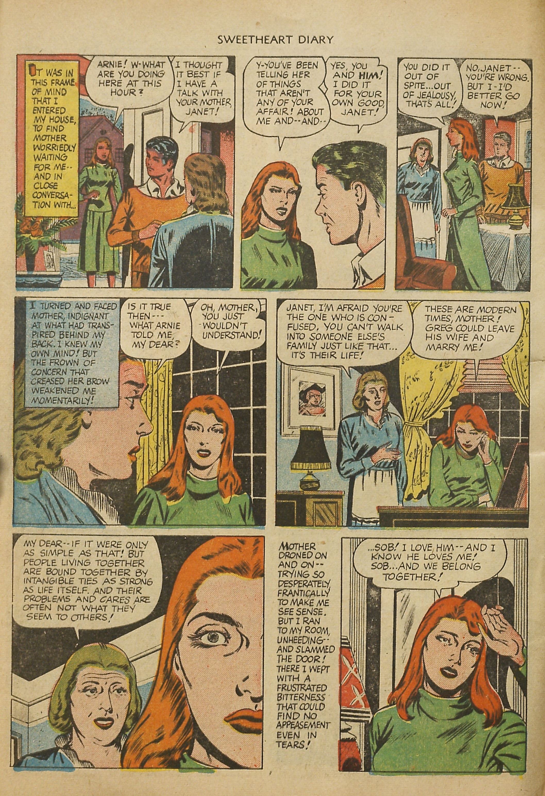 Read online Sweetheart Diary comic -  Issue #6 - 8