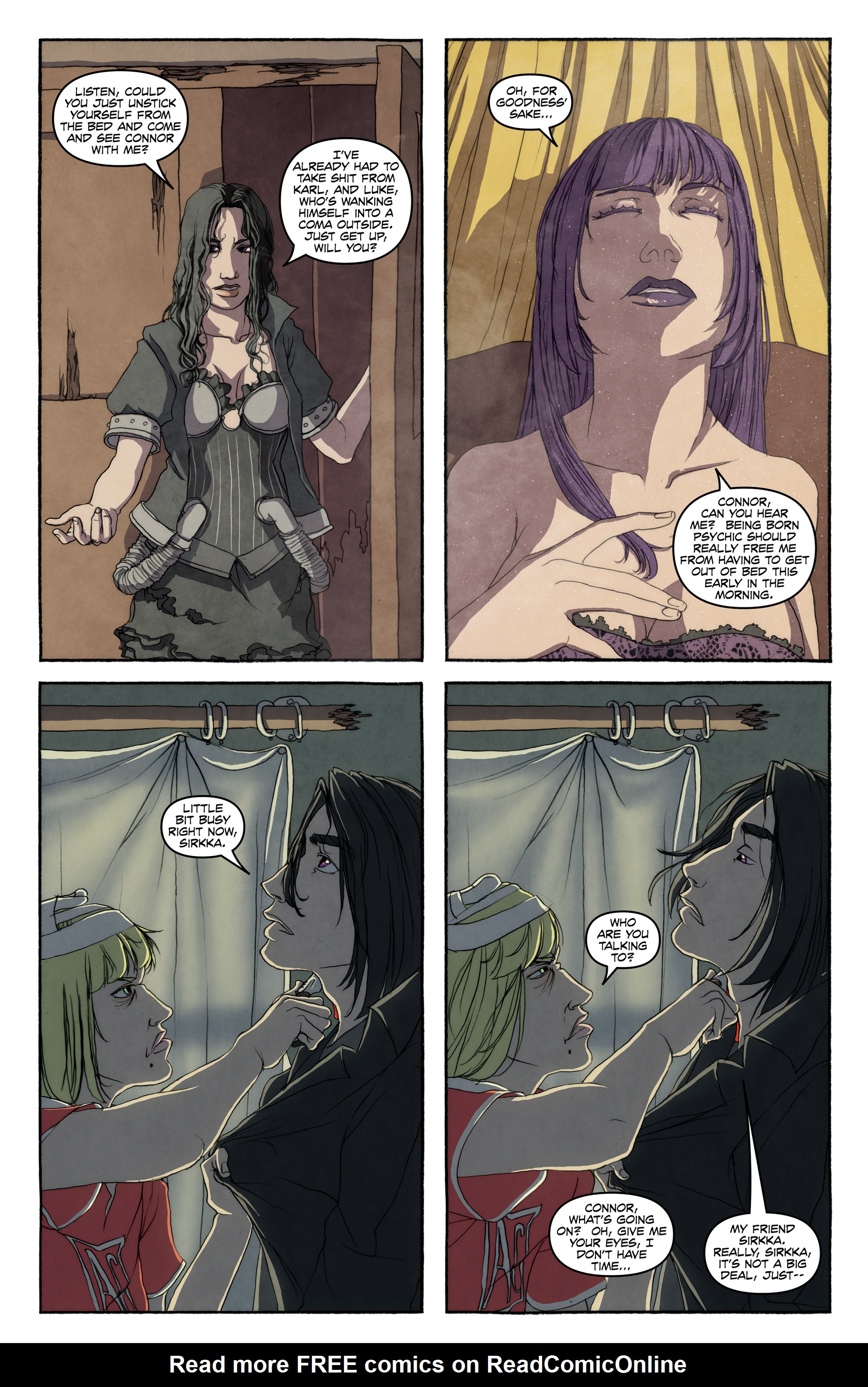 Read online FreakAngels comic -  Issue #1 - 35