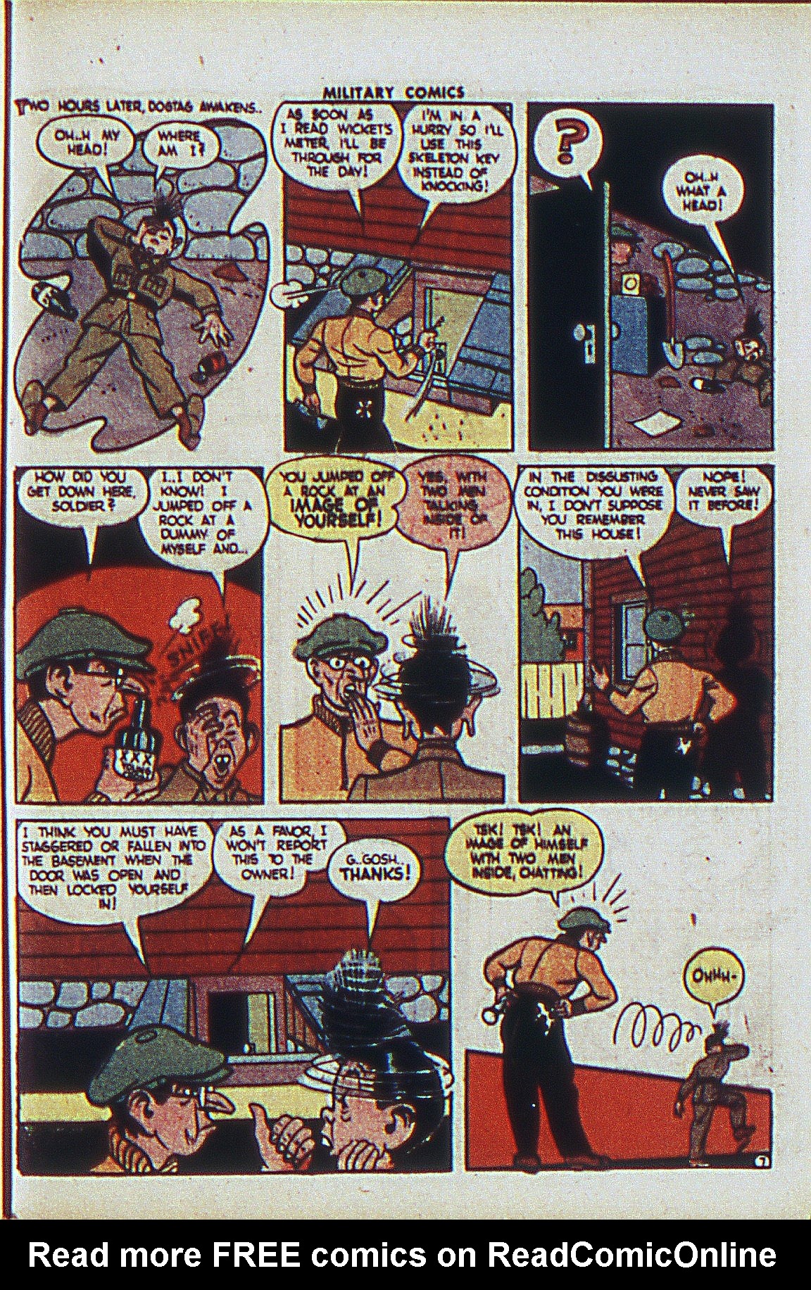 Read online Military Comics comic -  Issue #27 - 34