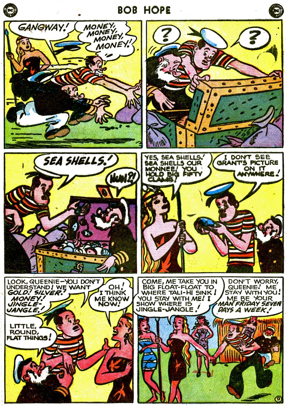 Read online The Adventures of Bob Hope comic -  Issue #2 - 41