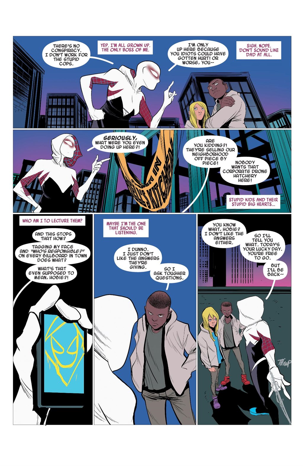 Read online Spider-Gwen: Ghost-Spider Modern Era Epic Collection: Edge of Spider-Verse comic -  Issue # TPB (Part 1) - 94