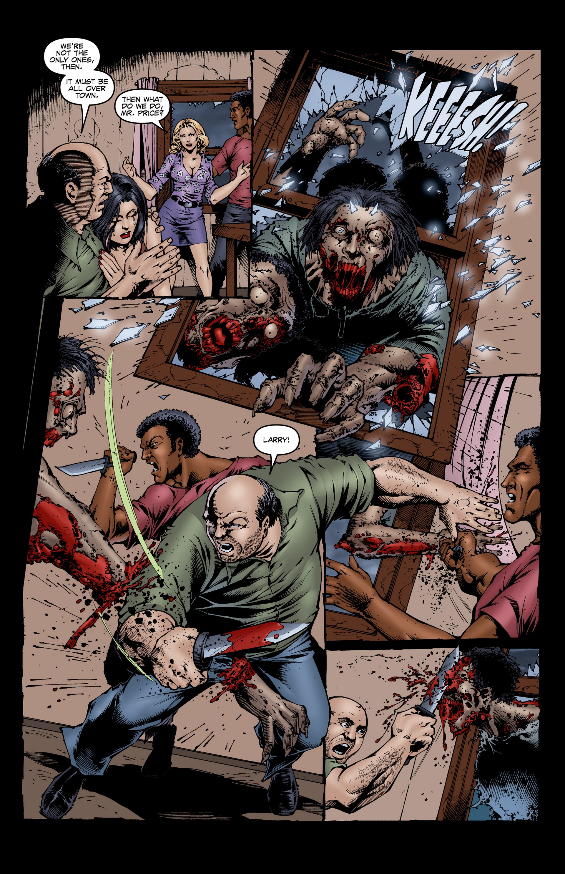 Read online Plague of the Living Dead comic -  Issue #1 - 5