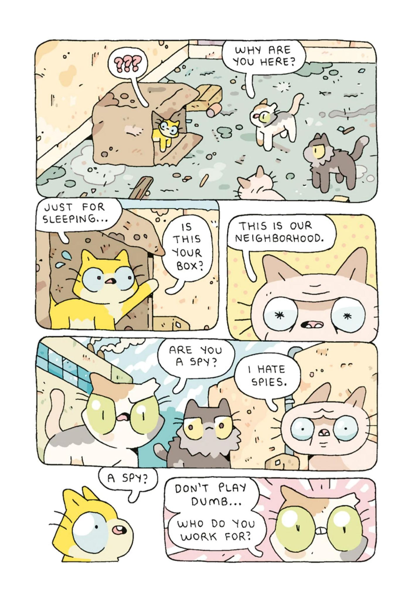 Read online Housecat Trouble: Lost and Found comic -  Issue # TPB (Part 2) - 2