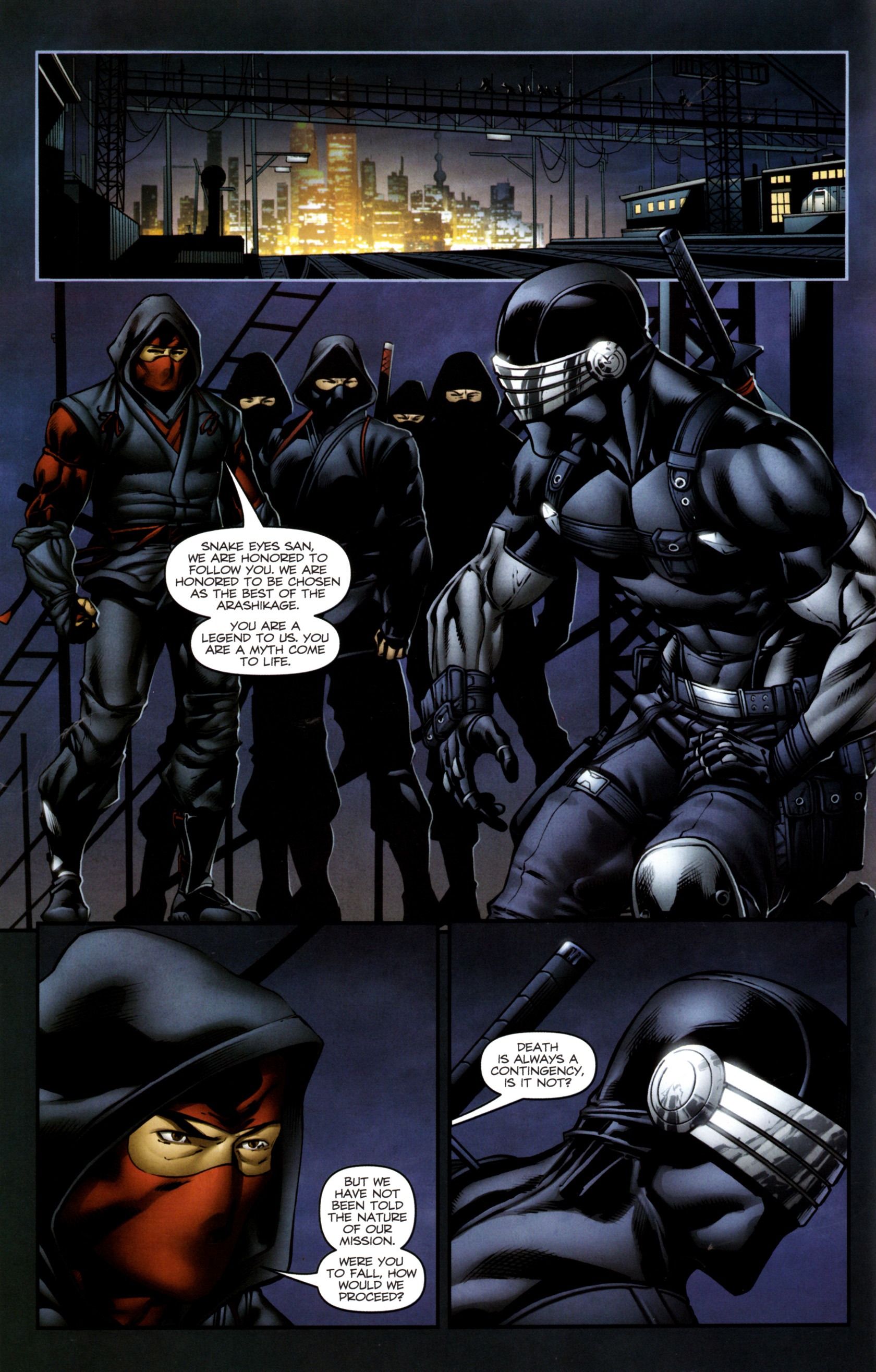 Read online Snake Eyes and Storm Shadow comic -  Issue #13 - 15