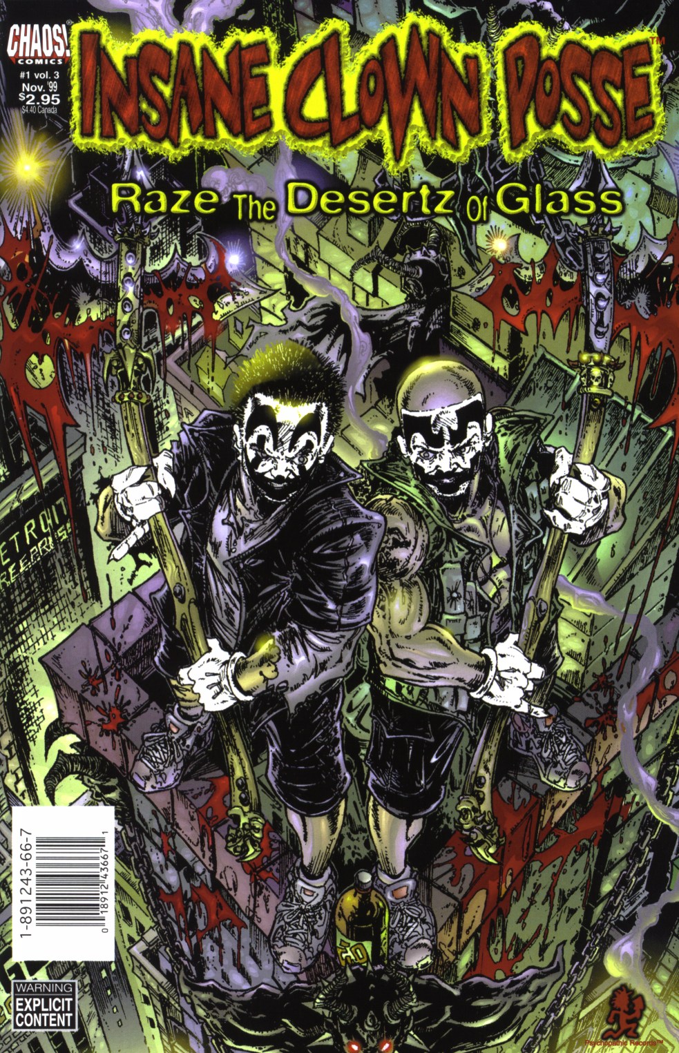 Read online Insane Clown Posse comic -  Issue #3 - 1