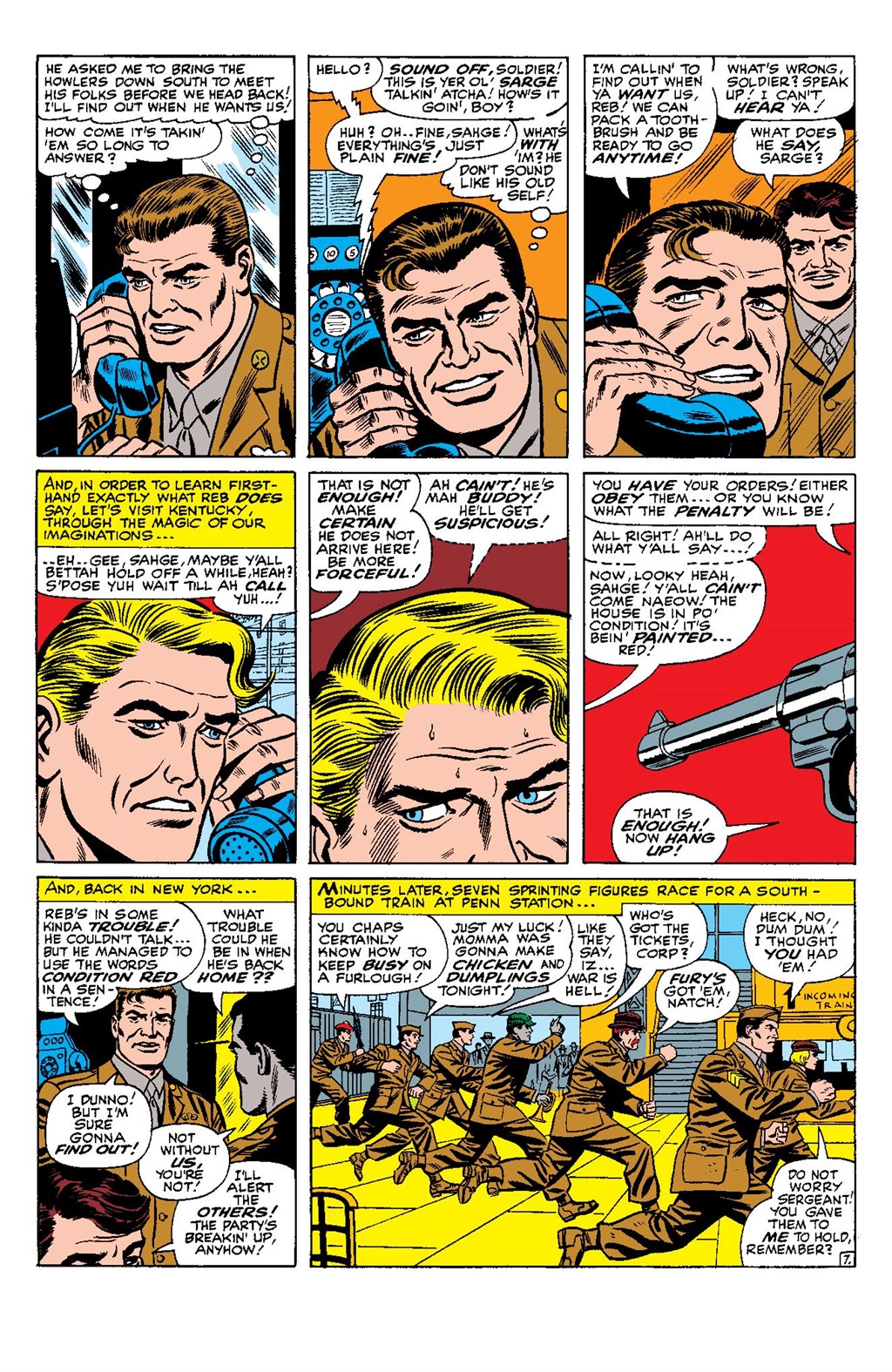 Read online Sgt. Fury Epic Collection: The Howling Commandos comic -  Issue #Sgt. Fury Epic Collection Berlin Breakout (Part 2) - 19