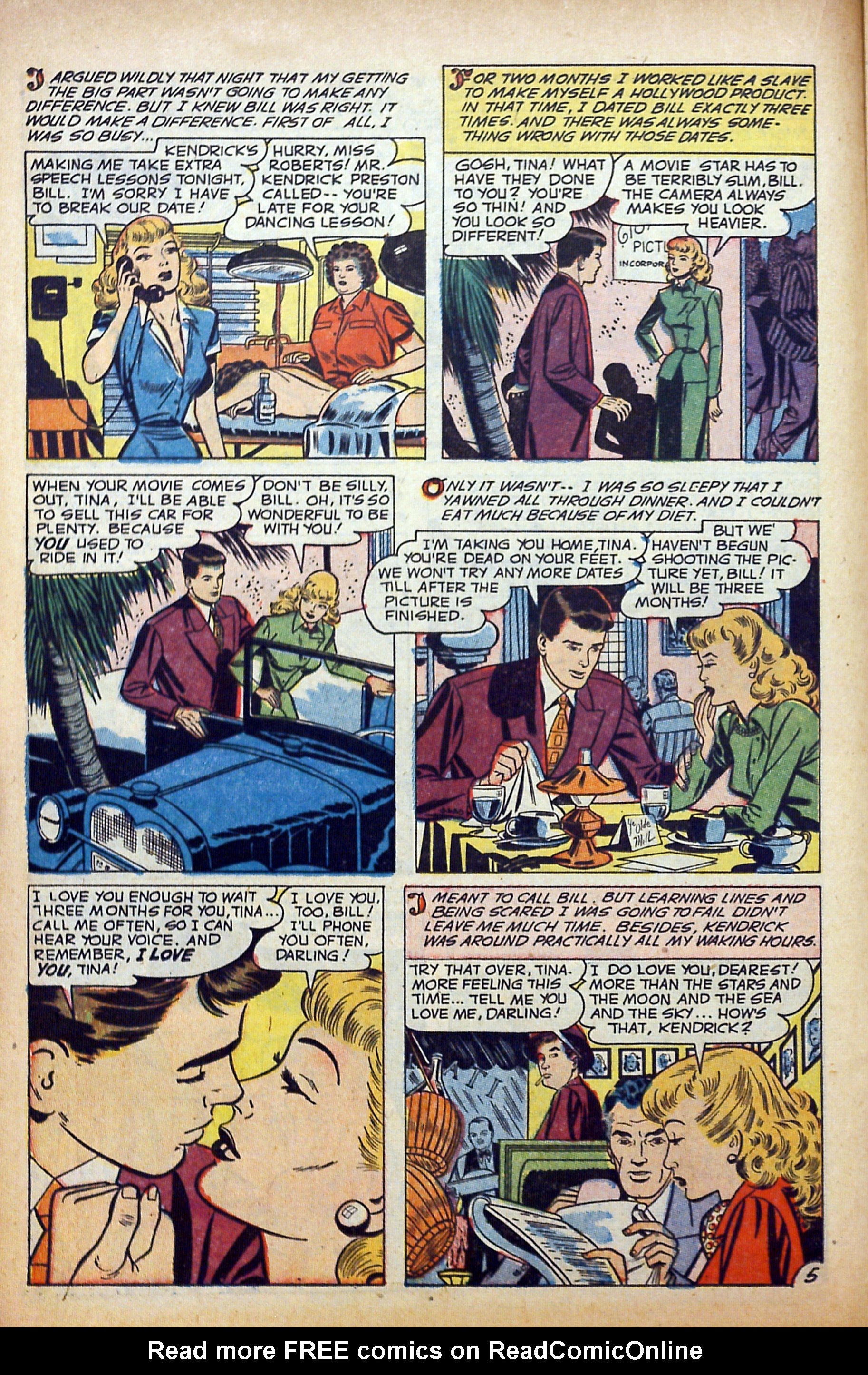 Read online Glamorous Romances comic -  Issue #77 - 14