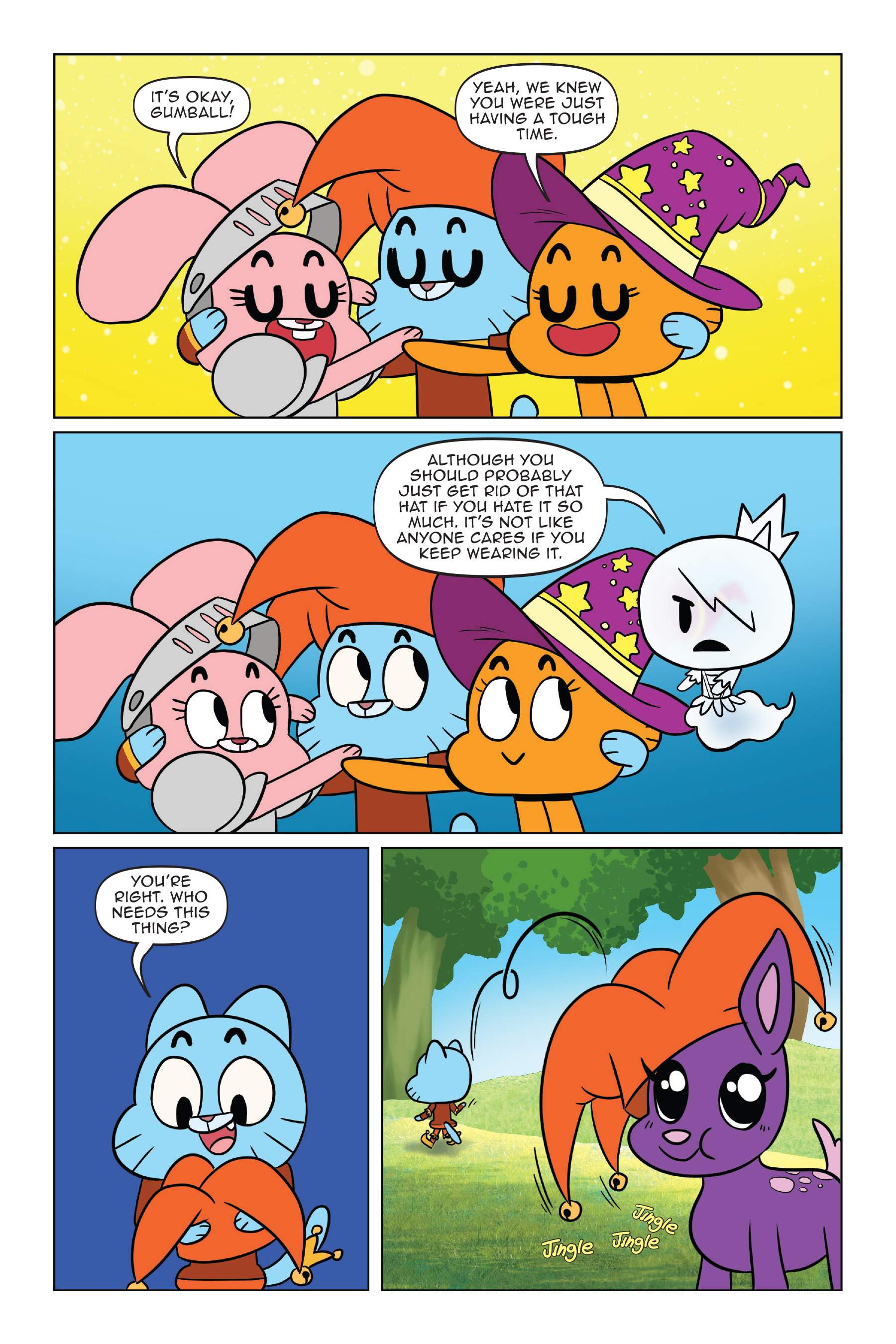 Read online The Amazing World of Gumball: Fairy Tale Trouble comic -  Issue # Full - 85