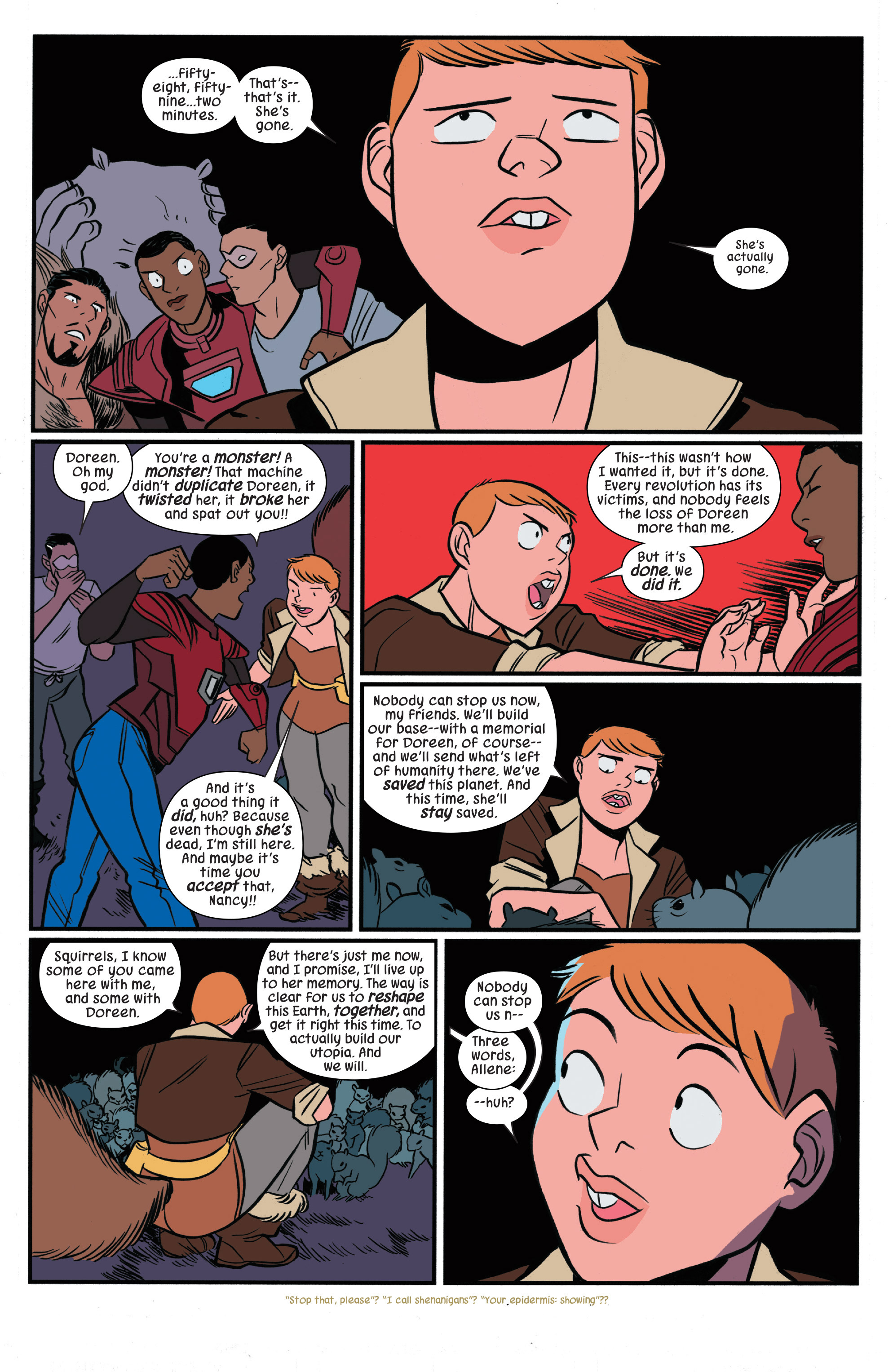Read online The Unbeatable Squirrel Girl Beats Up the Marvel Universe comic -  Issue # TPB - 92