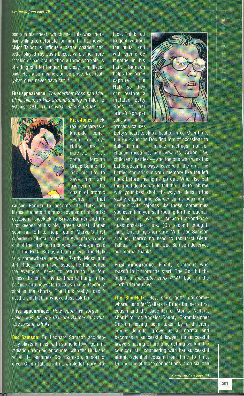 Read online Marvel Encyclopedia comic -  Issue # TPB 3 - 29