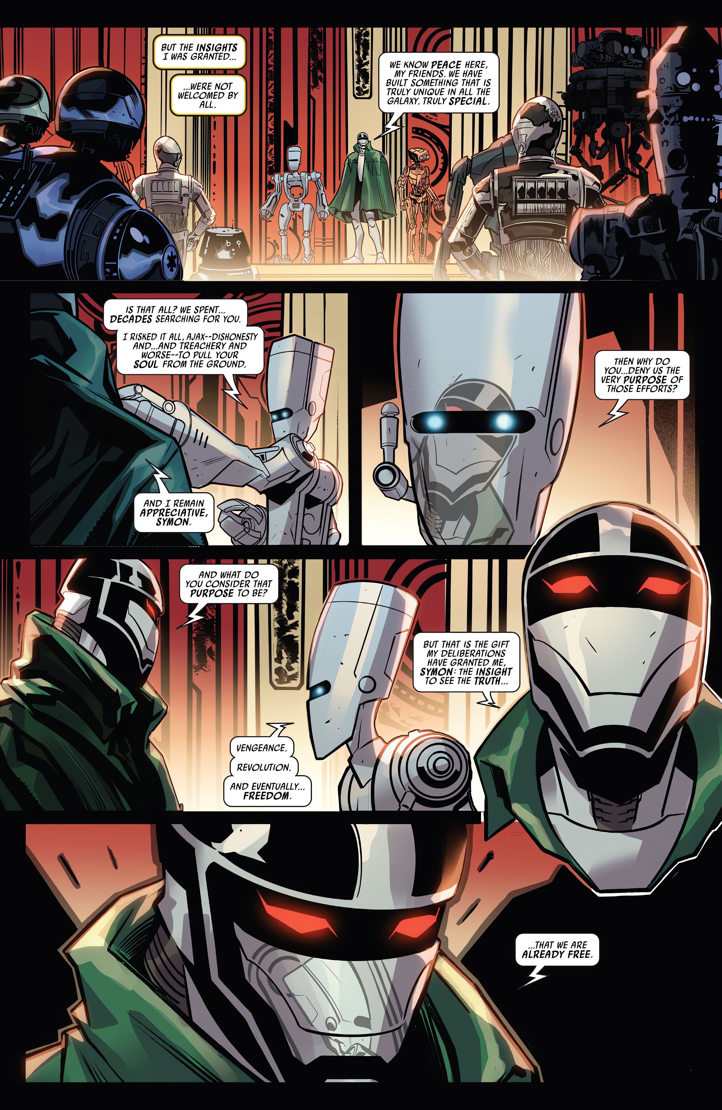 Read online Star Wars: Dark Droids - D-Squad comic -  Issue #1 - 27
