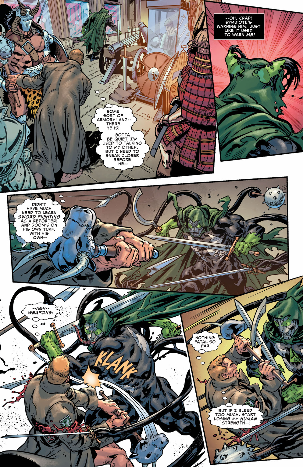 Read online Venom: Lethal Protector ll comic -  Issue #5 - 9