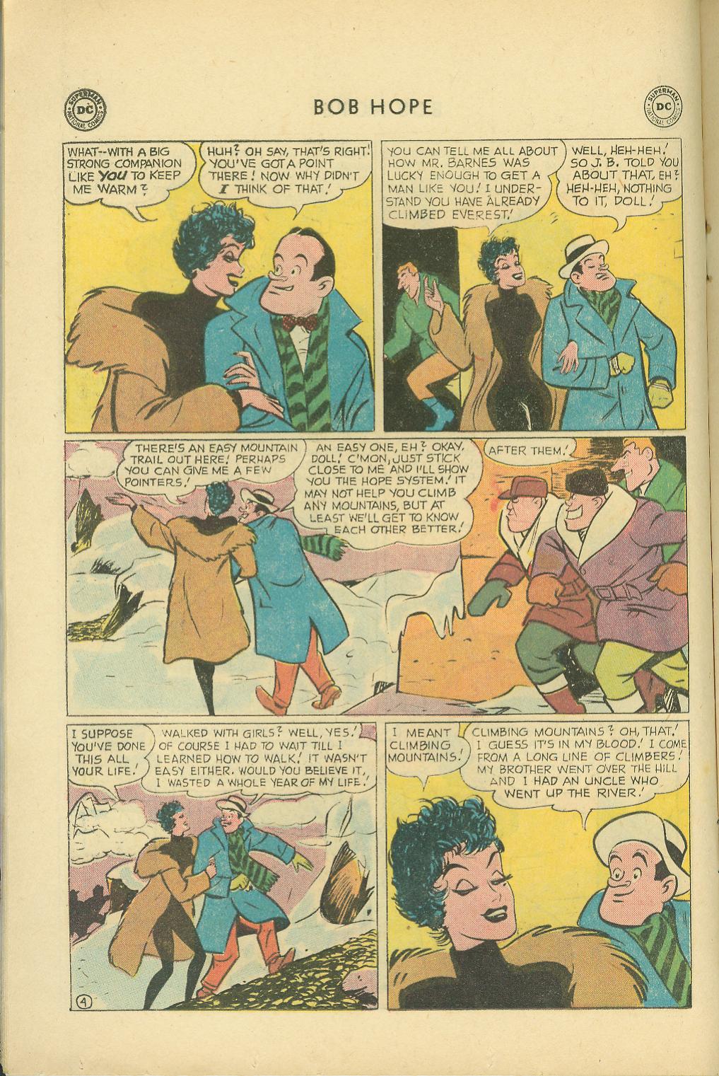 Read online The Adventures of Bob Hope comic -  Issue #54 - 16