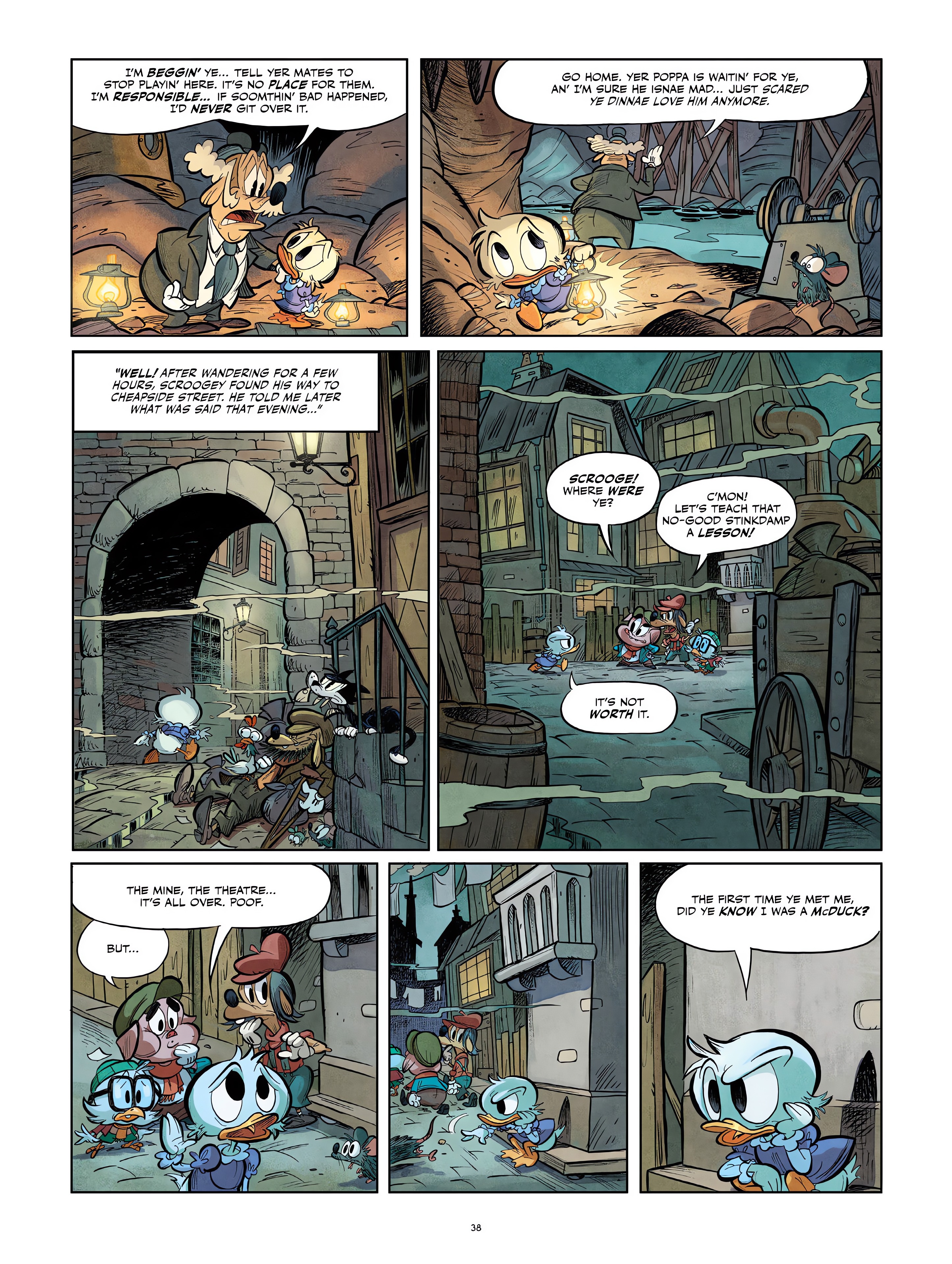 Read online Scrooge McDuck: The Dragon of Glasgow comic -  Issue # Full - 39