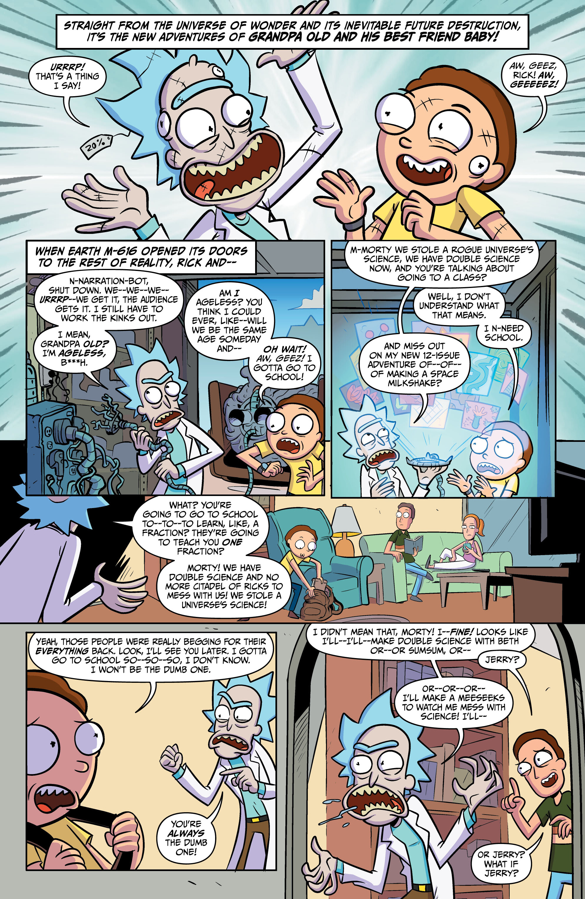 Read online Rick and Morty (2023) comic -  Issue #1 - 6