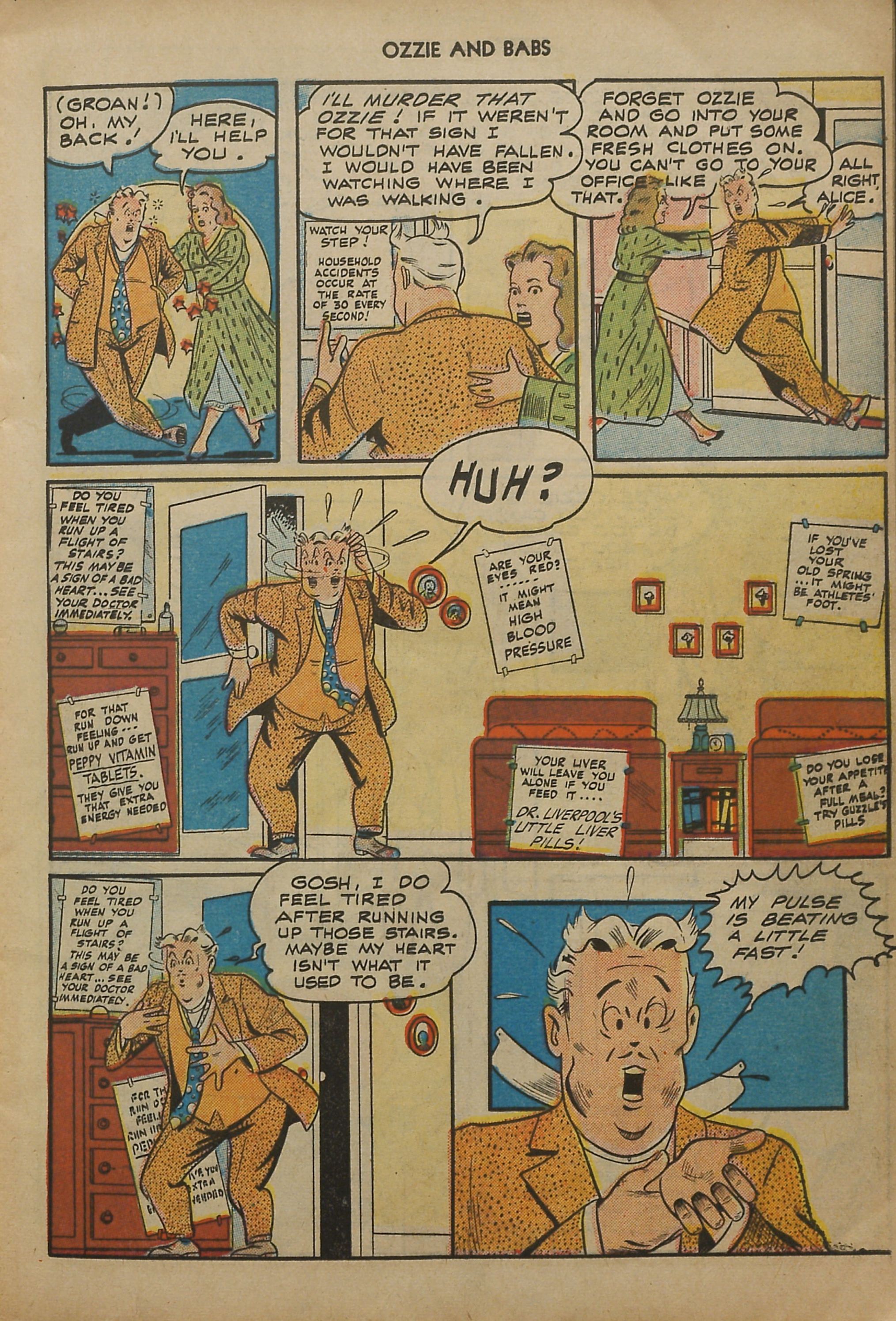 Read online Ozzie And Babs comic -  Issue #5 - 21
