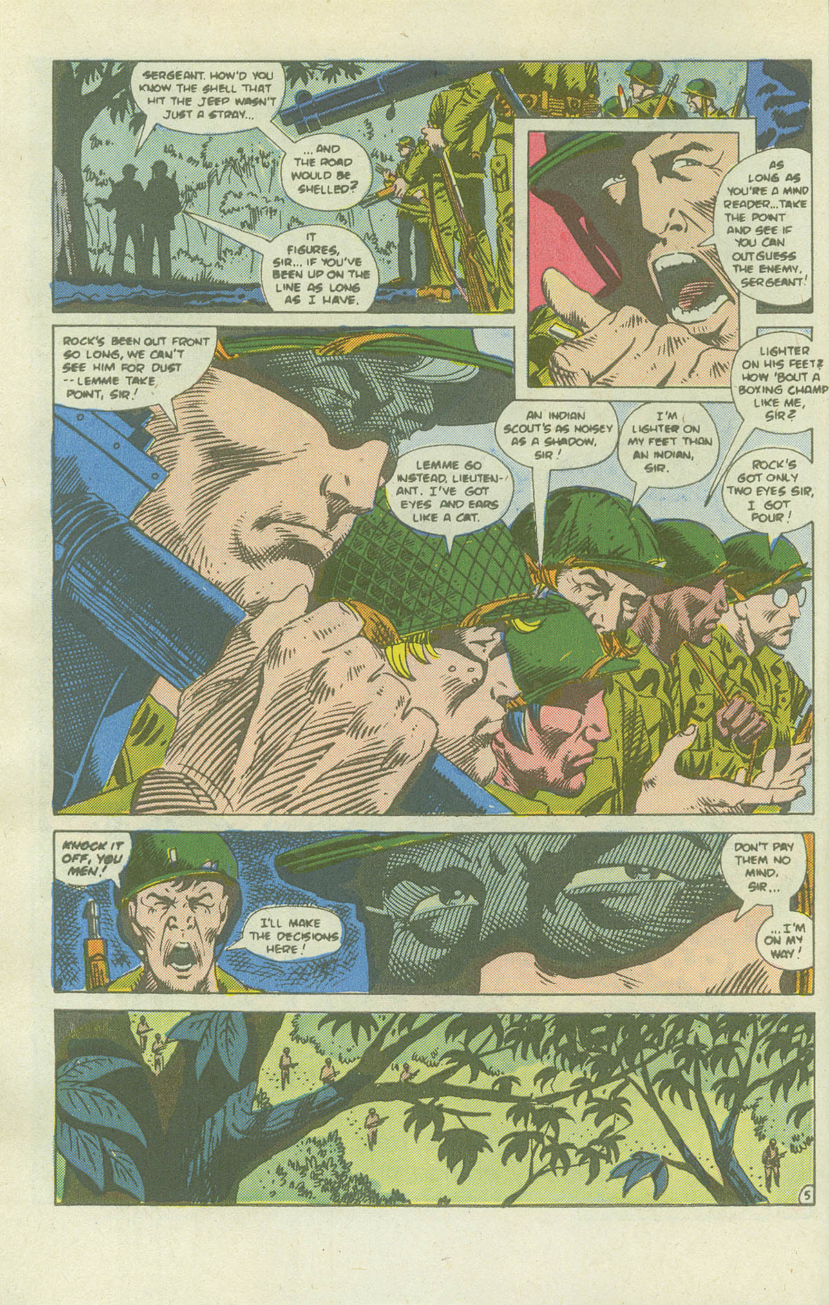 Read online Sgt. Rock comic -  Issue #413 - 7