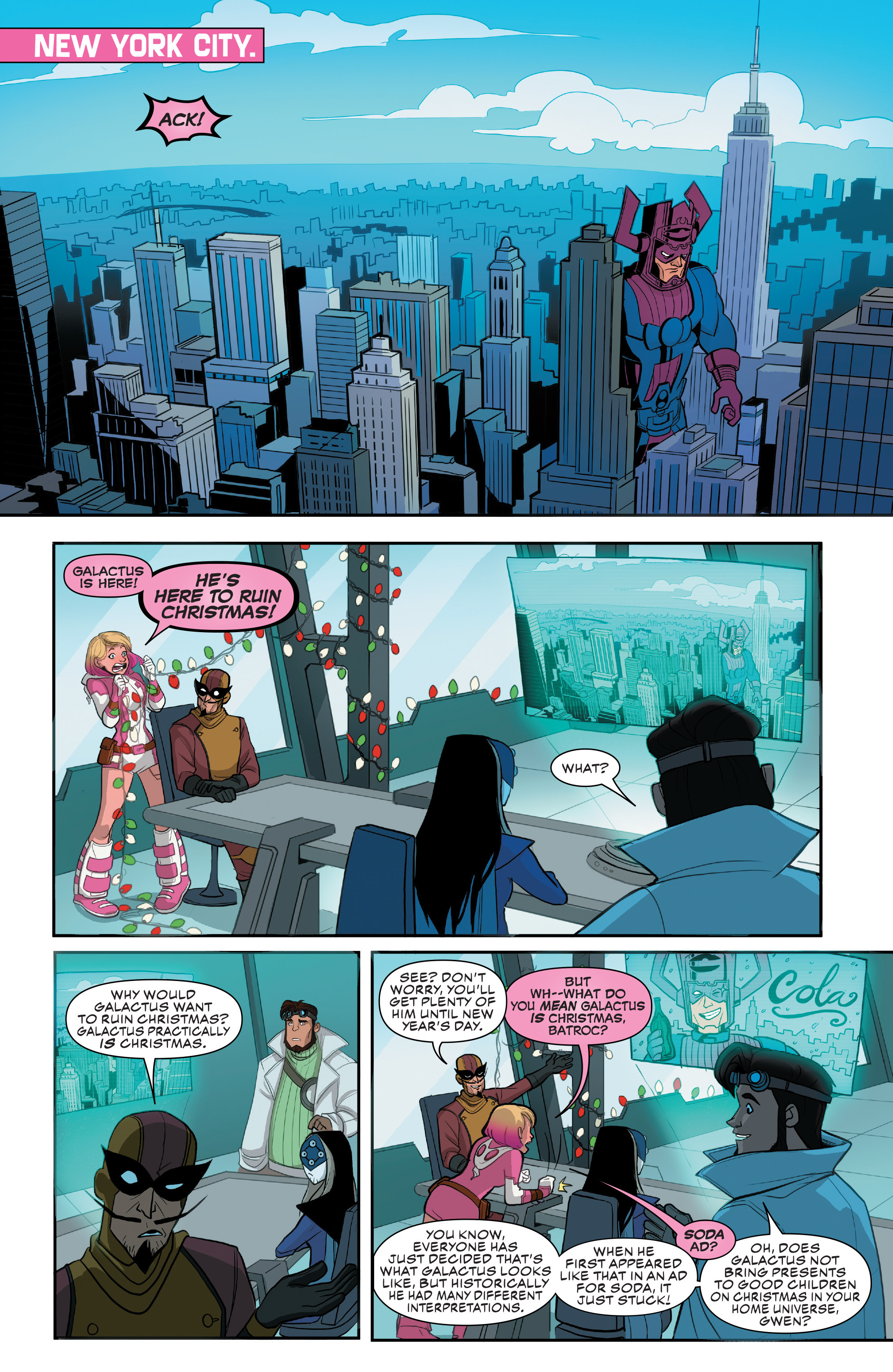 Read online Gwenpool Holiday Special: Merry Mix-Up comic -  Issue # Full - 7
