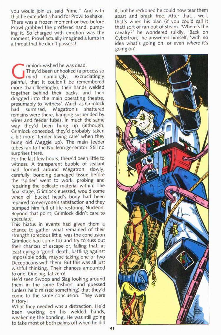 Read online The Transformers Annual comic -  Issue #1991 - 15