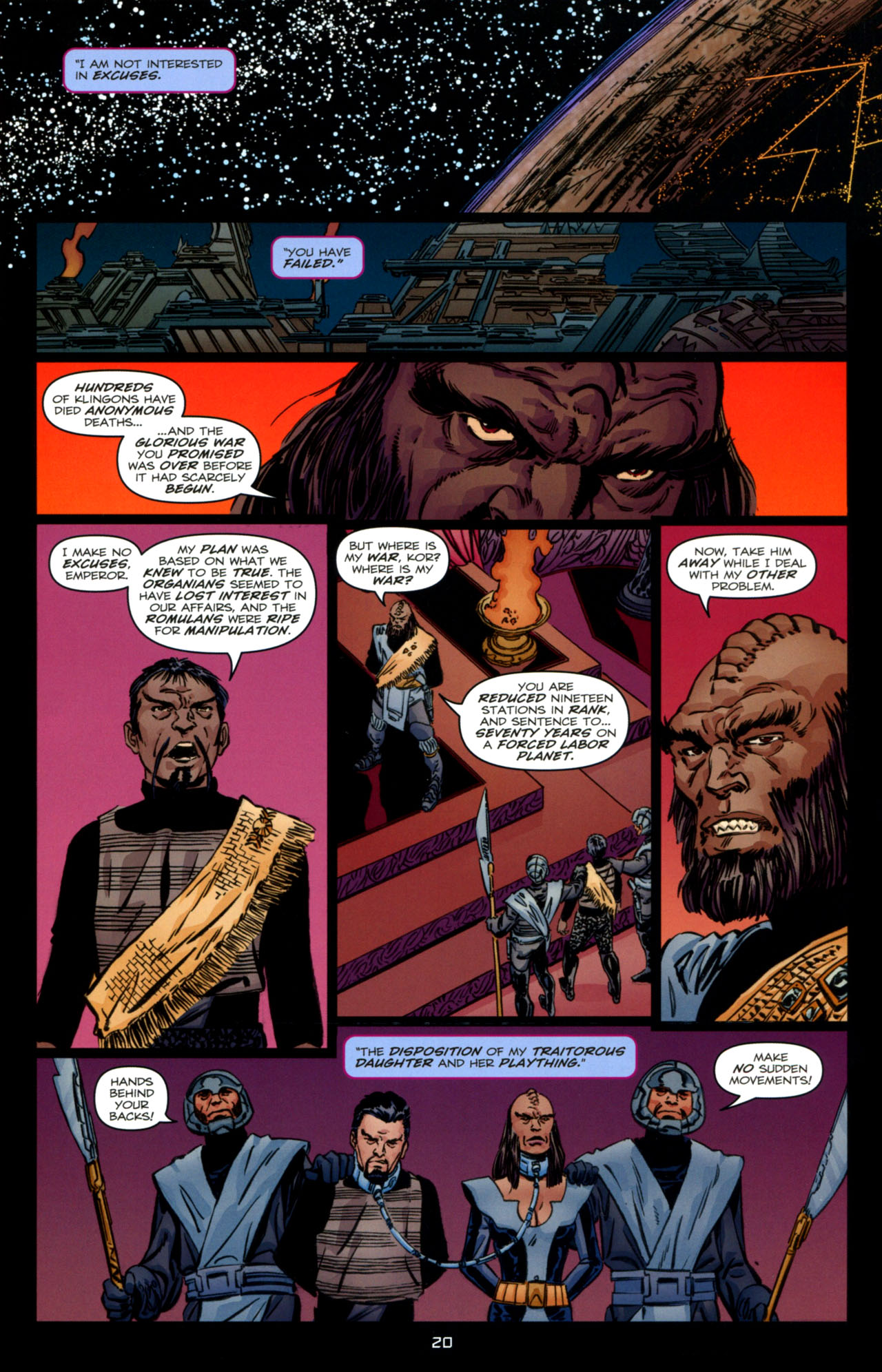 Read online Star Trek: Romulans Schism comic -  Issue #3 - 20