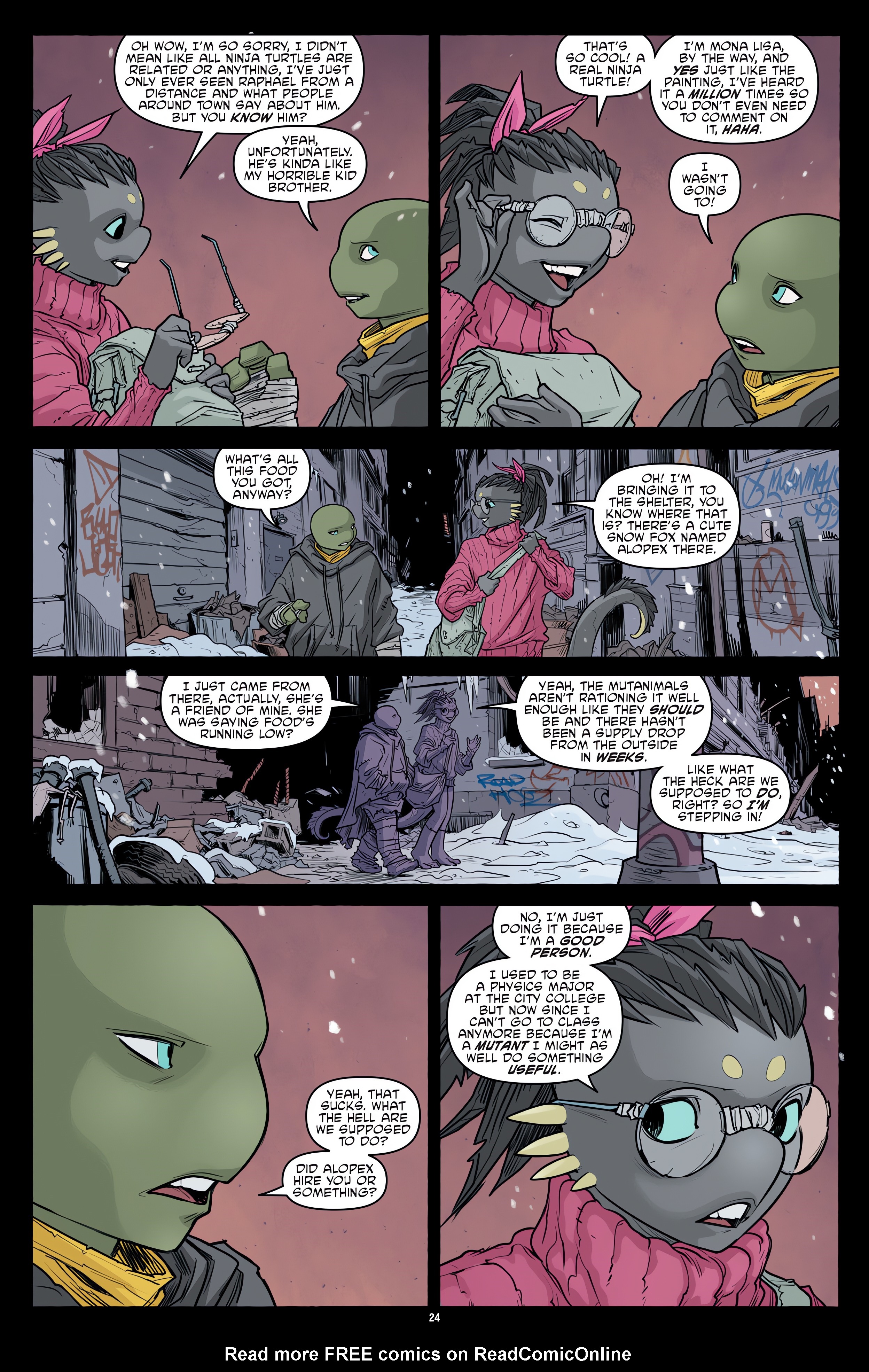 Read online Teenage Mutant Ninja Turtles: The IDW Collection comic -  Issue # TPB 14 (Part 1) - 24