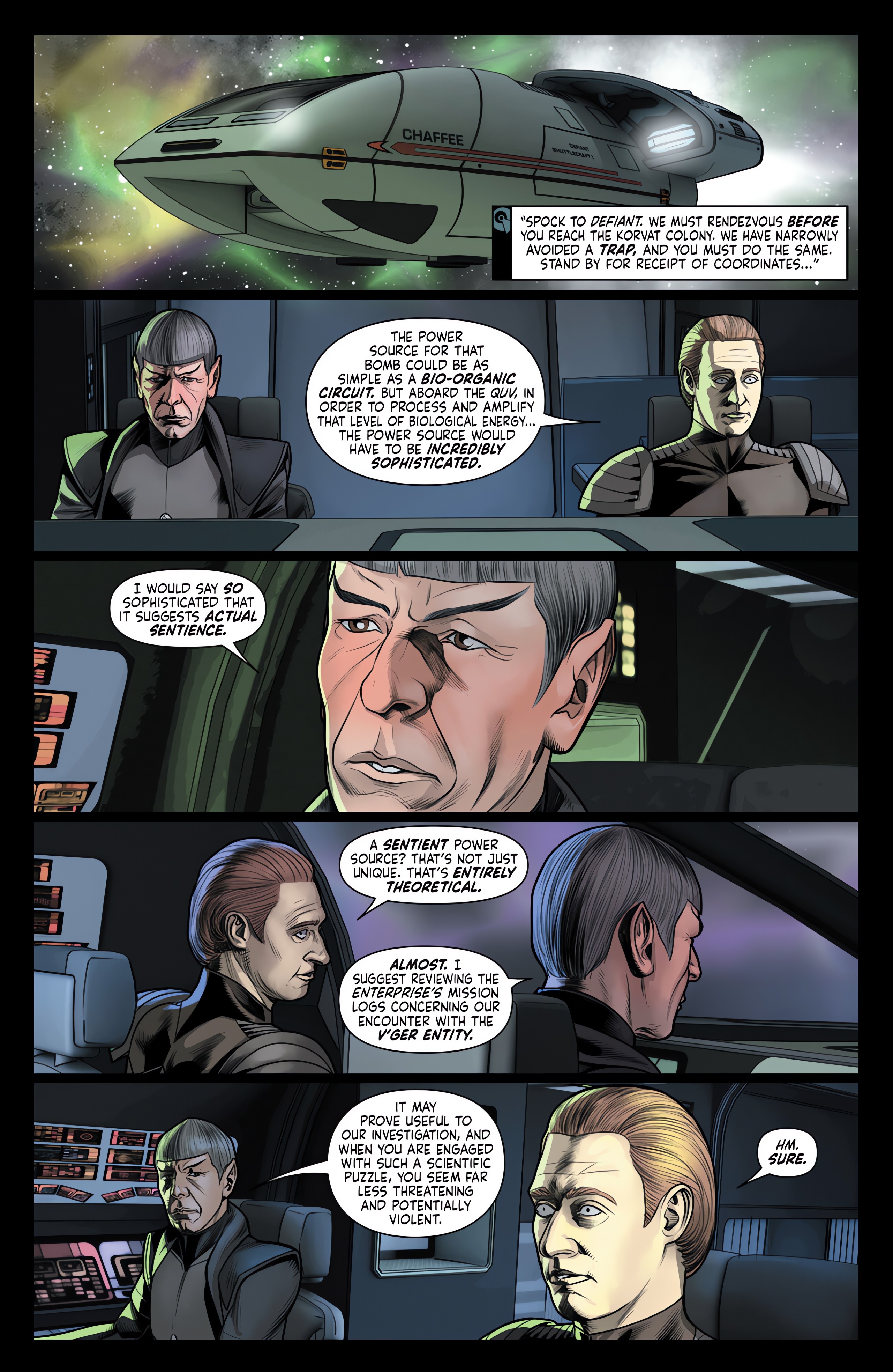 Read online Star Trek: Defiant comic -  Issue #5 - 4