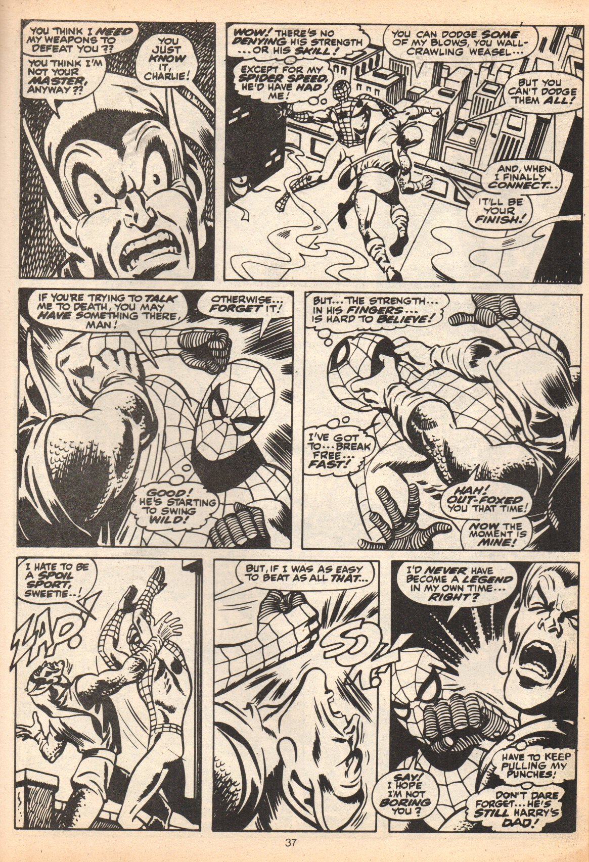 Read online Spider-Man Special comic -  Issue #1982S - 37