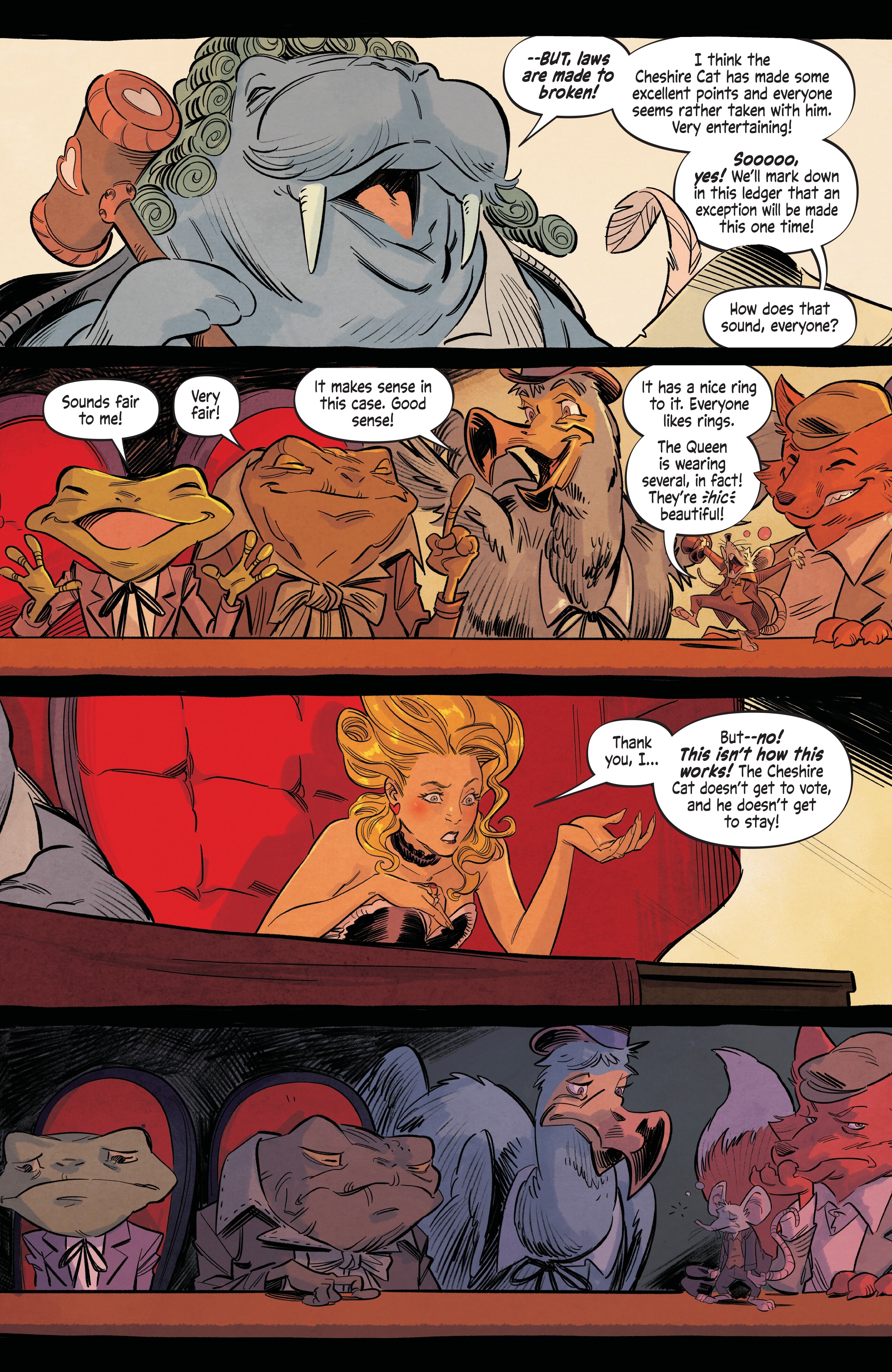 Read online Alice Never After comic -  Issue #2 - 14