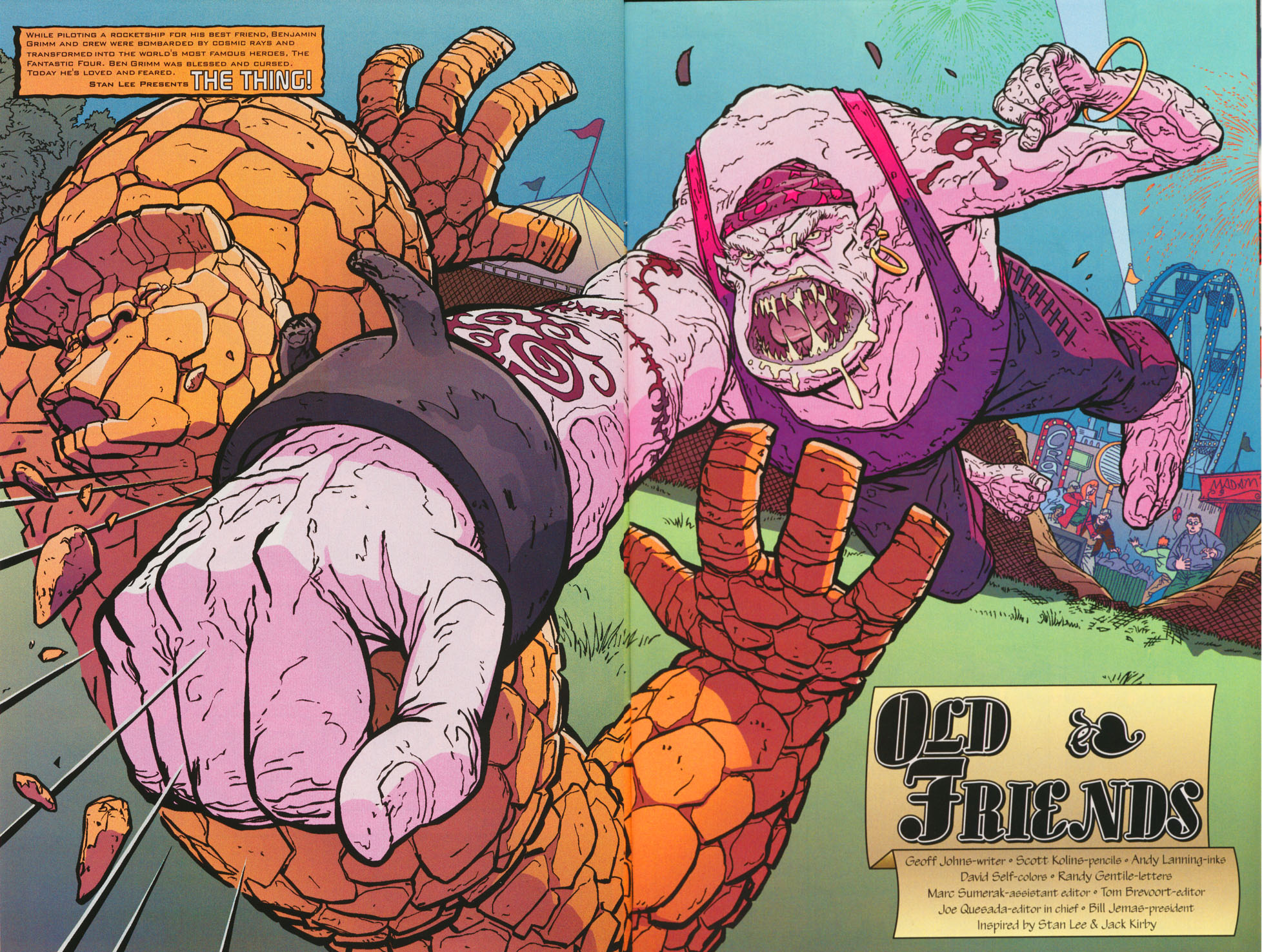 Read online The Thing: Freakshow comic -  Issue #2 - 5