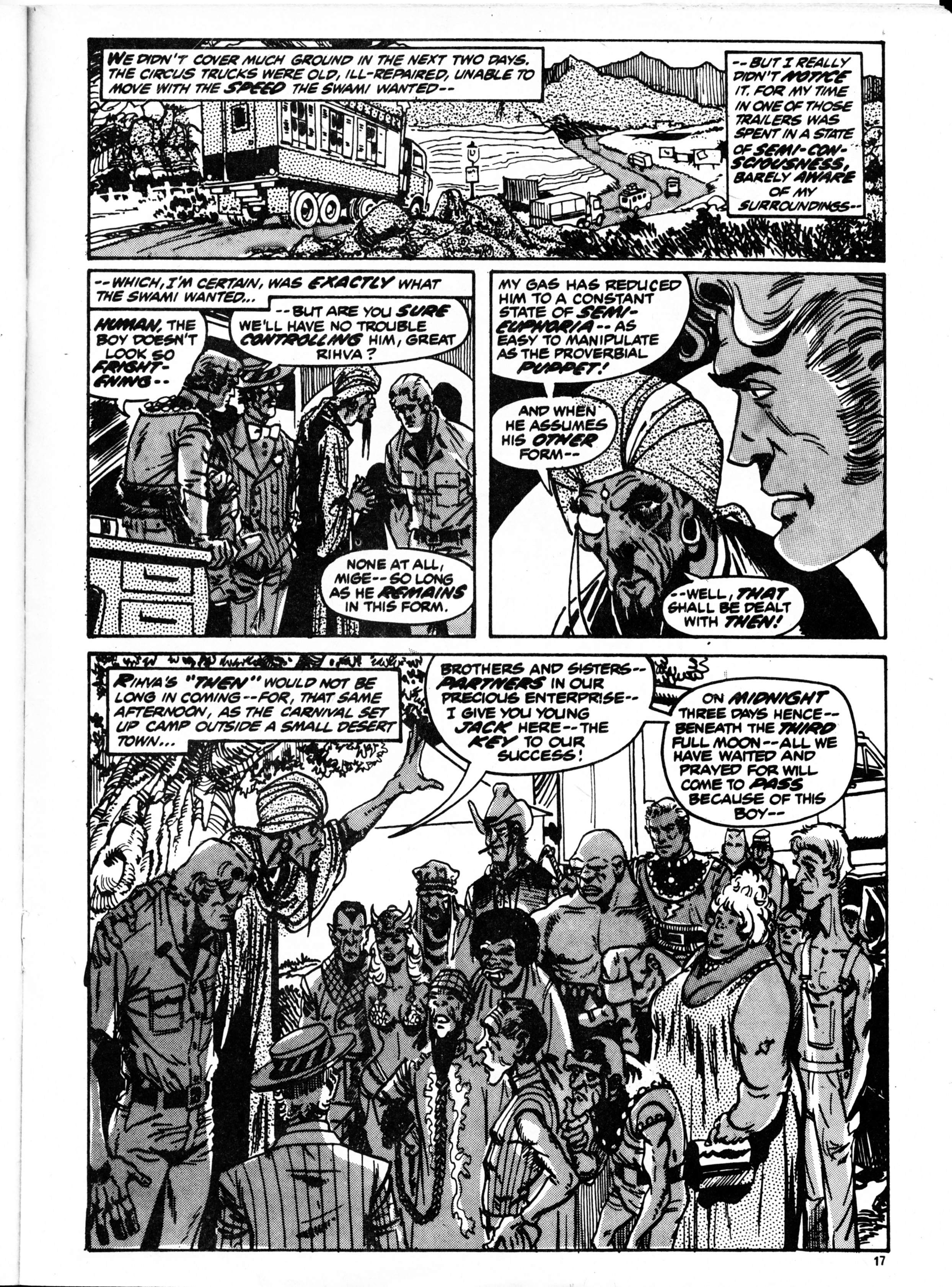 Read online Dracula Lives (1974) comic -  Issue #22 - 17