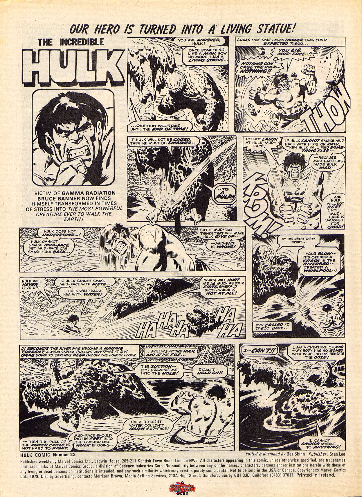 Read online Hulk Comic comic -  Issue #23 - 2