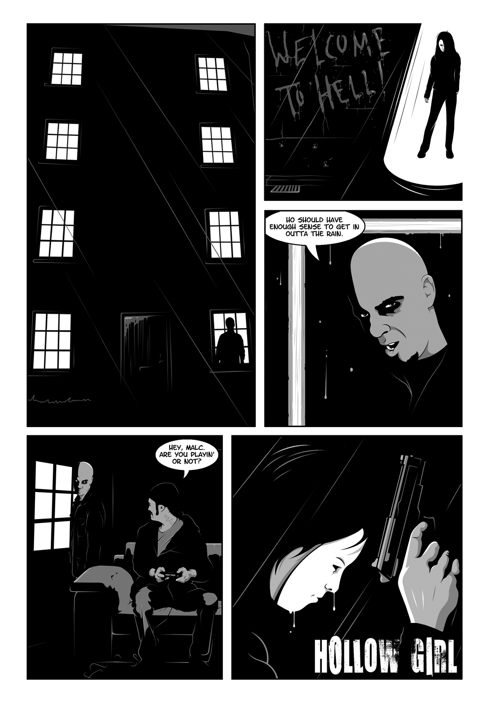 Read online Hollow Girl comic -  Issue #3 - 28