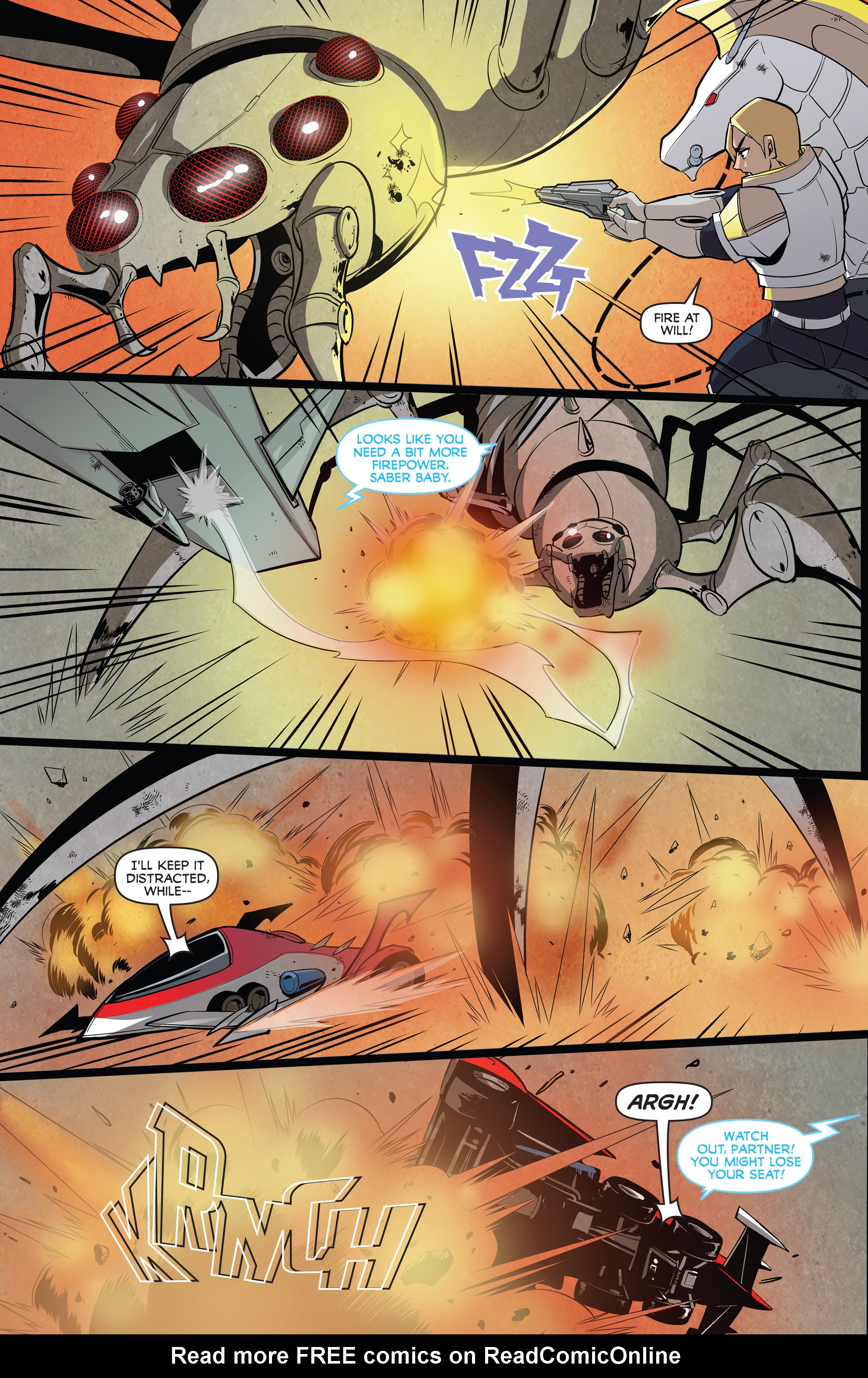 Read online Saber Rider and the Star Sheriffs comic -  Issue #3 - 17
