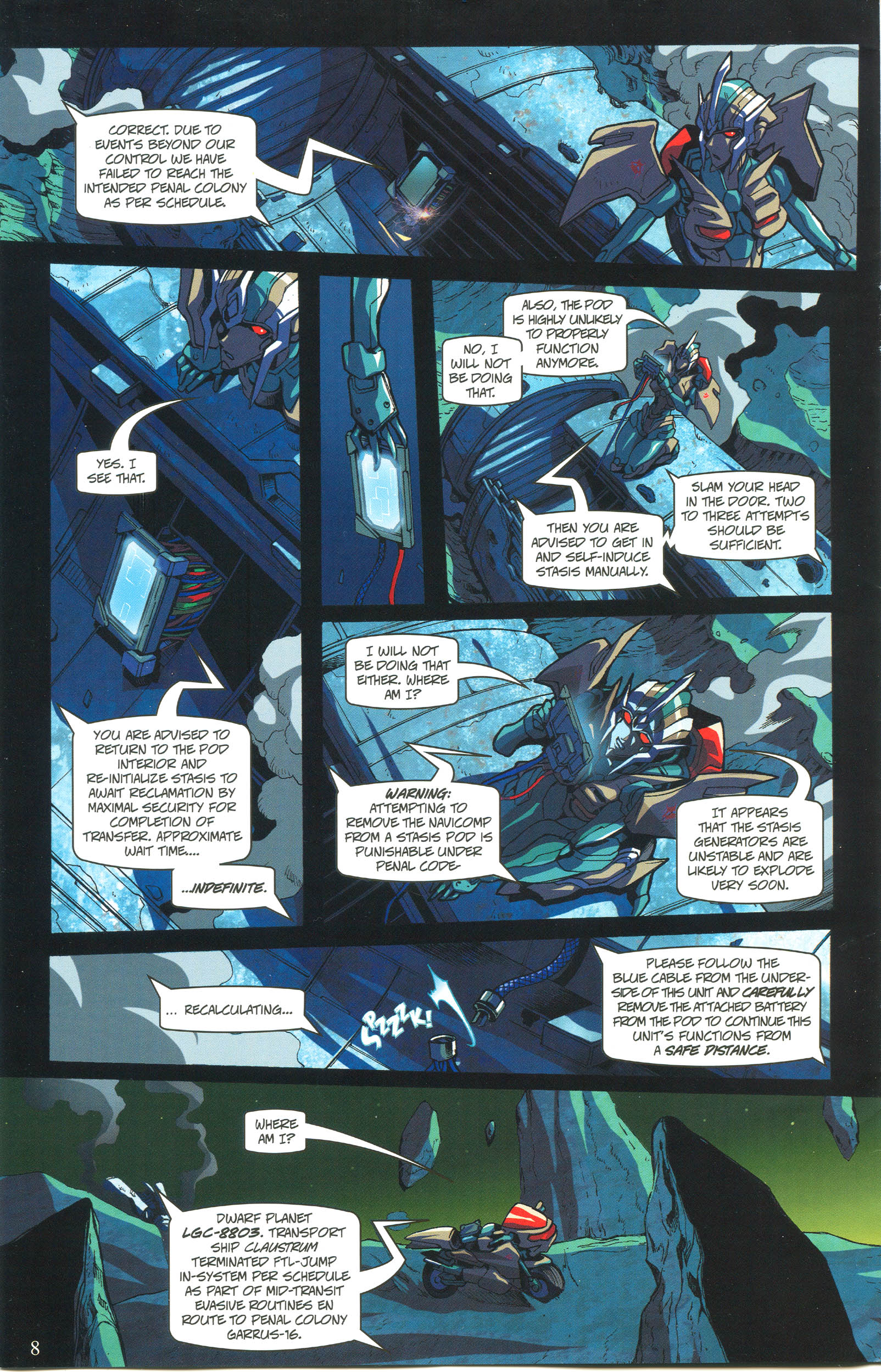 Read online Transformers: Collectors' Club comic -  Issue #57 - 8