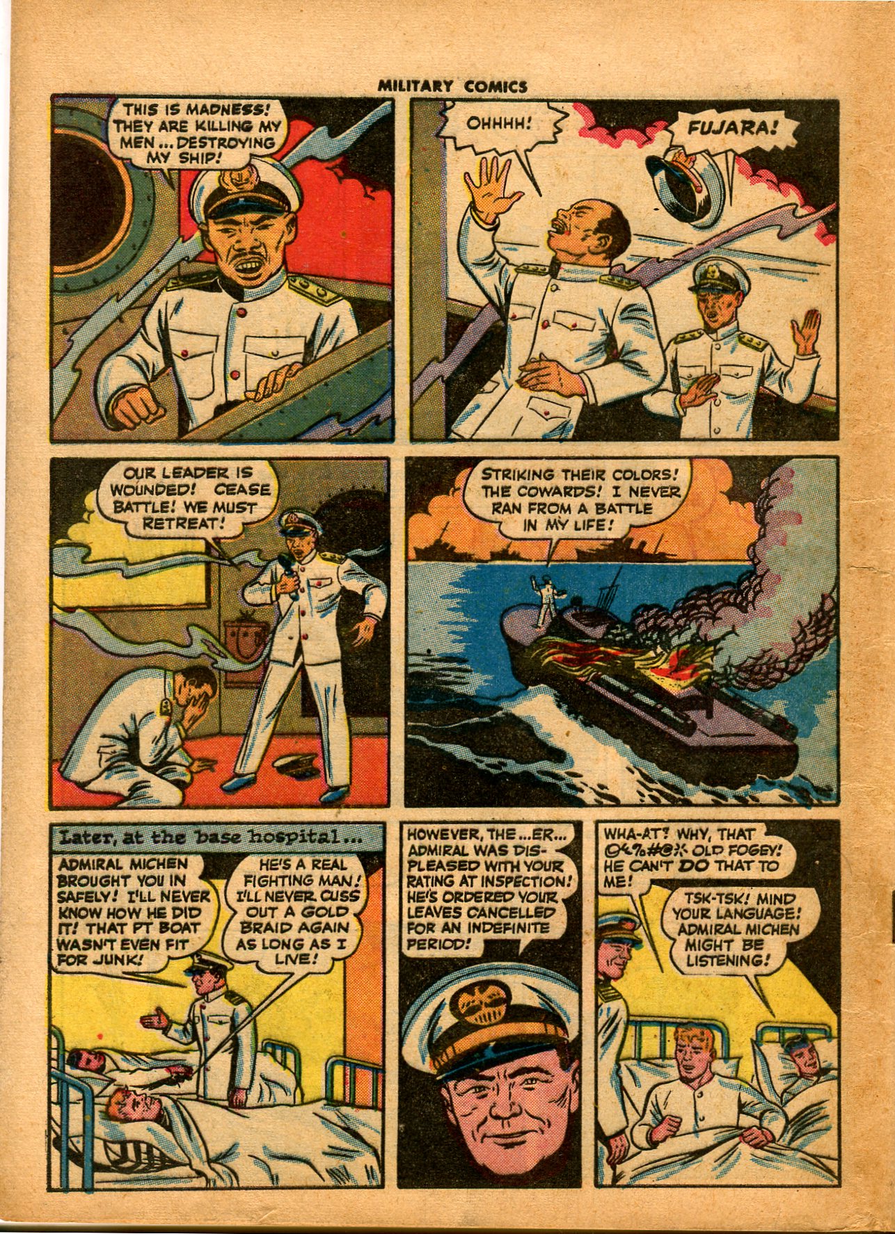 Read online Military Comics comic -  Issue #41 - 58