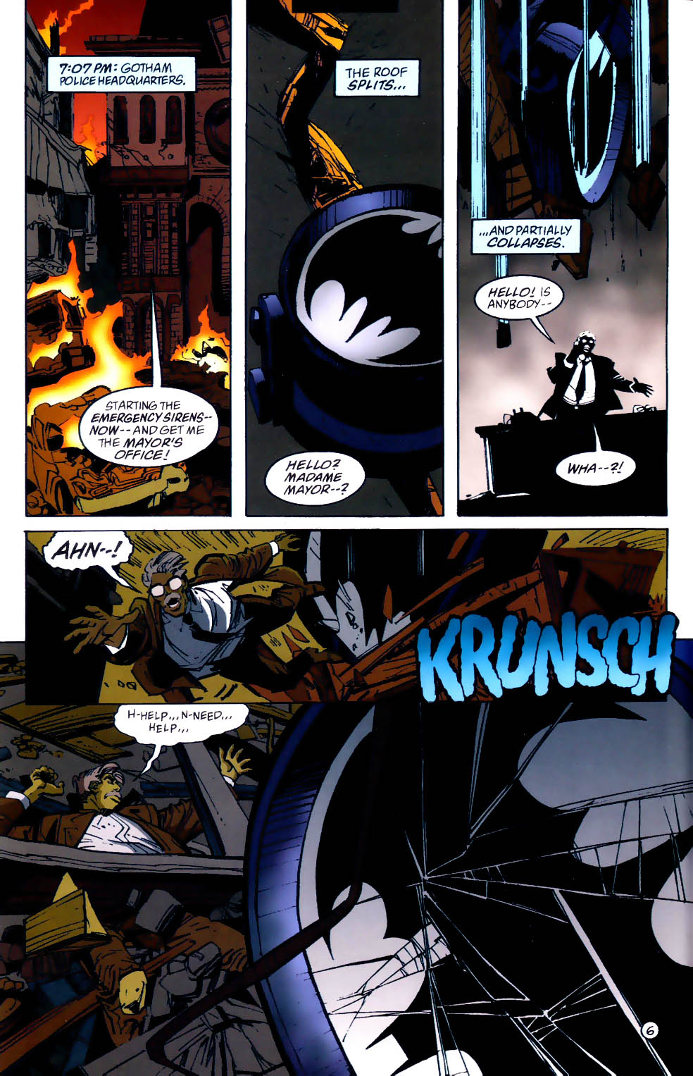 Read online Batman: Cataclysm comic -  Issue #4 - 7