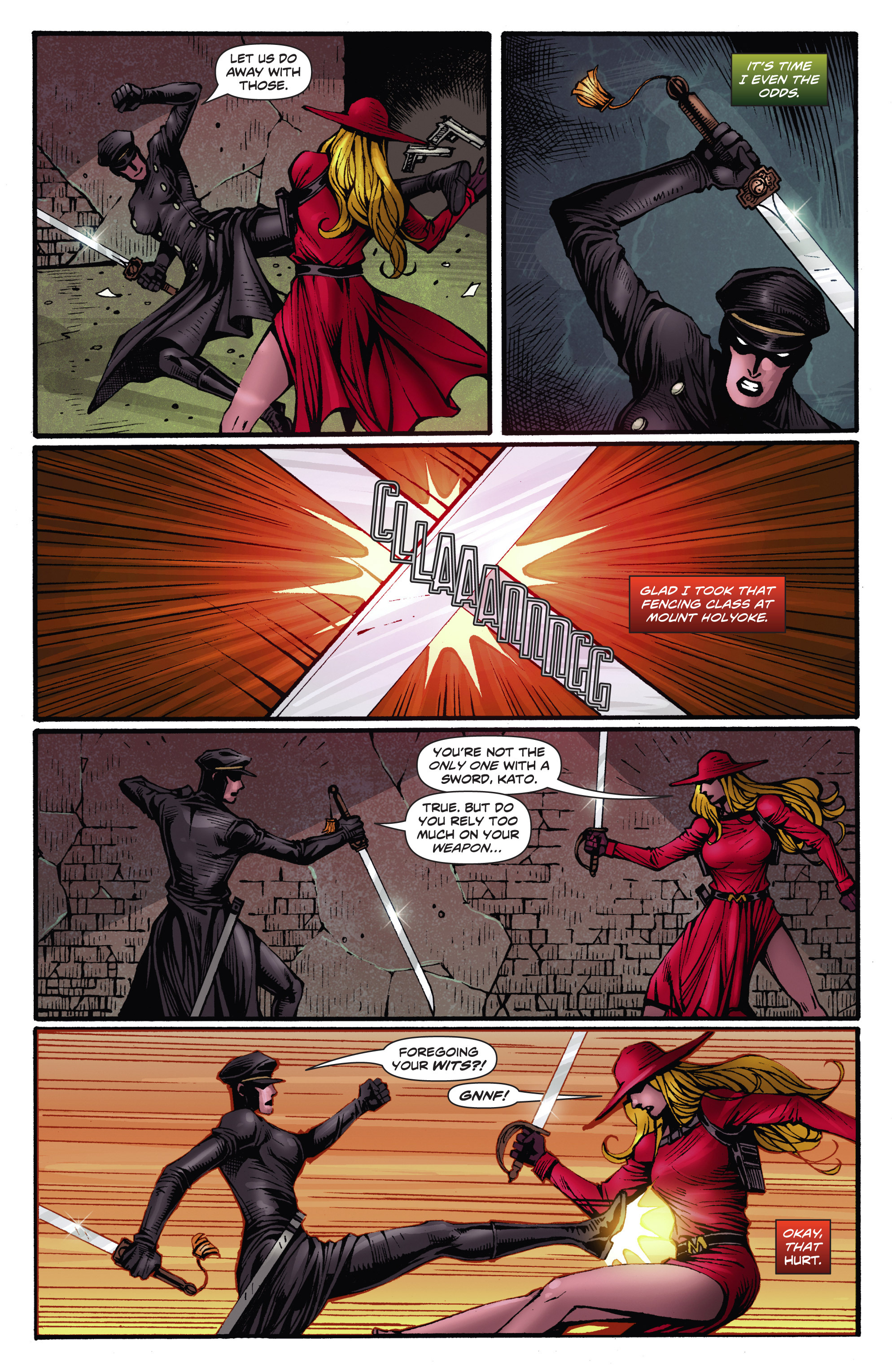 Read online Swords of Sorrow: Masquerade & Kato comic -  Issue # Full - 15