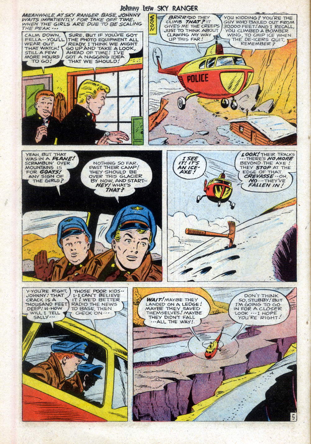 Read online Johnny Law Sky Ranger Adventures comic -  Issue #3 - 16