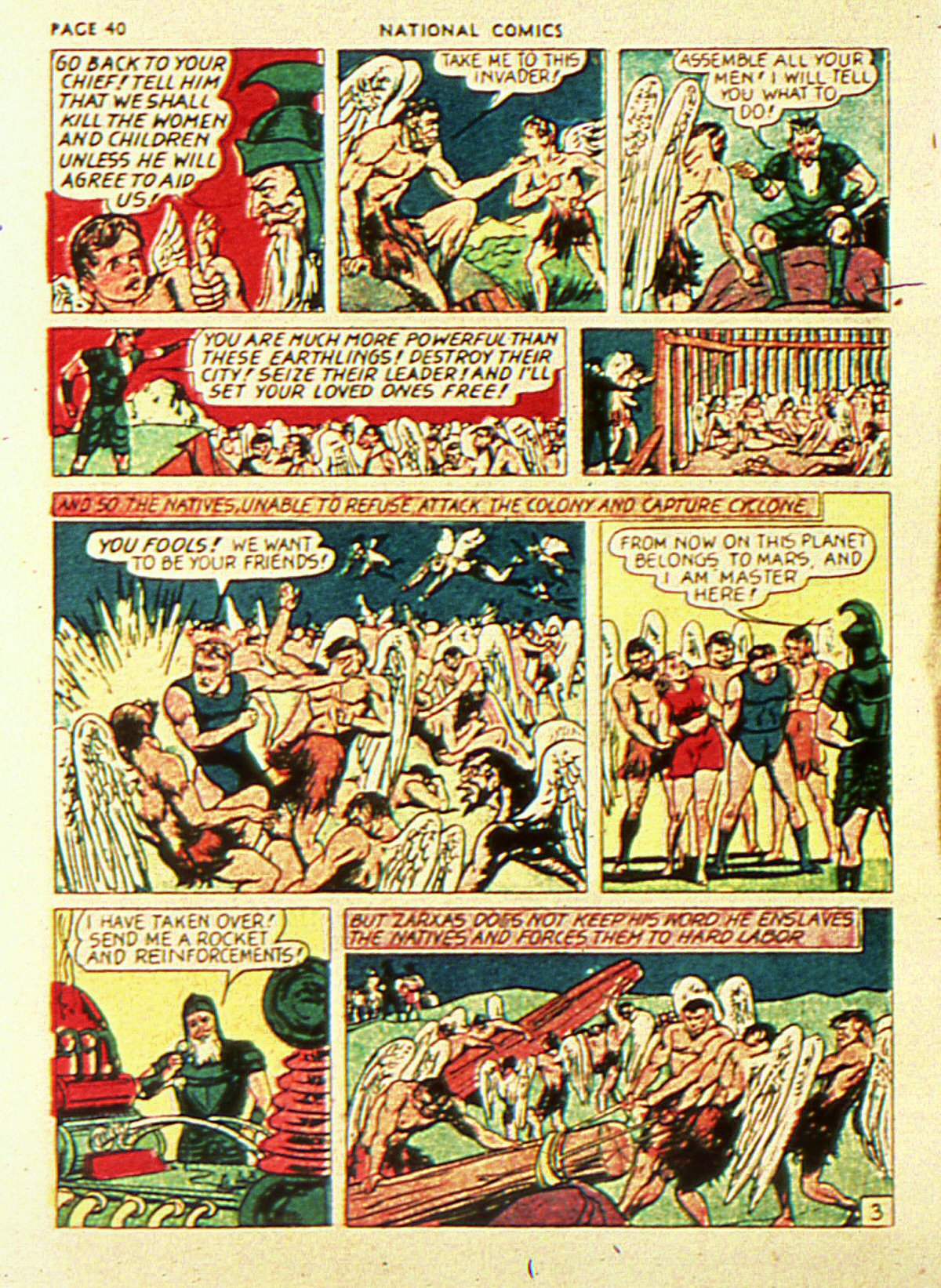 Read online National Comics comic -  Issue #2 - 42