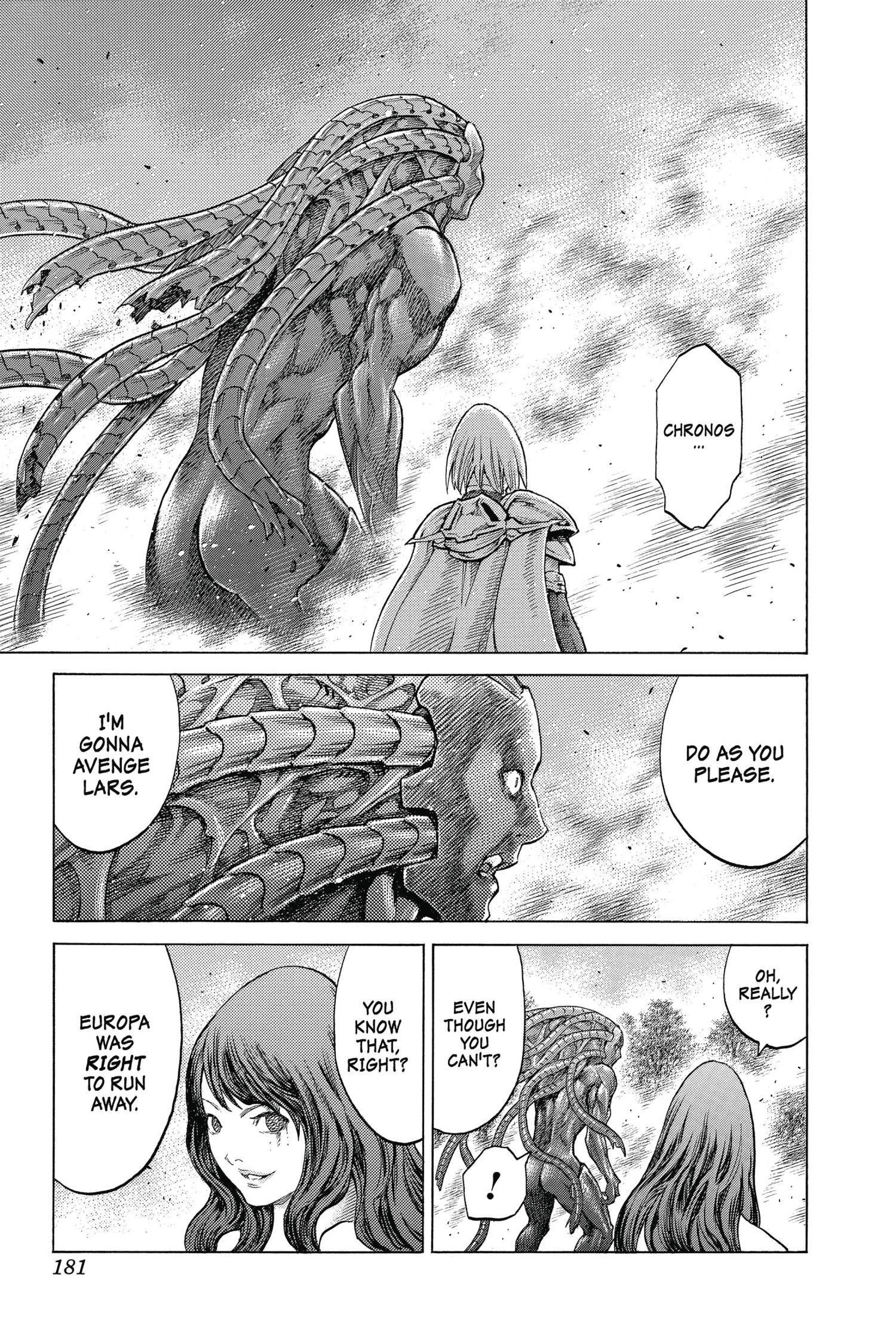 Read online Claymore comic -  Issue #25 - 161