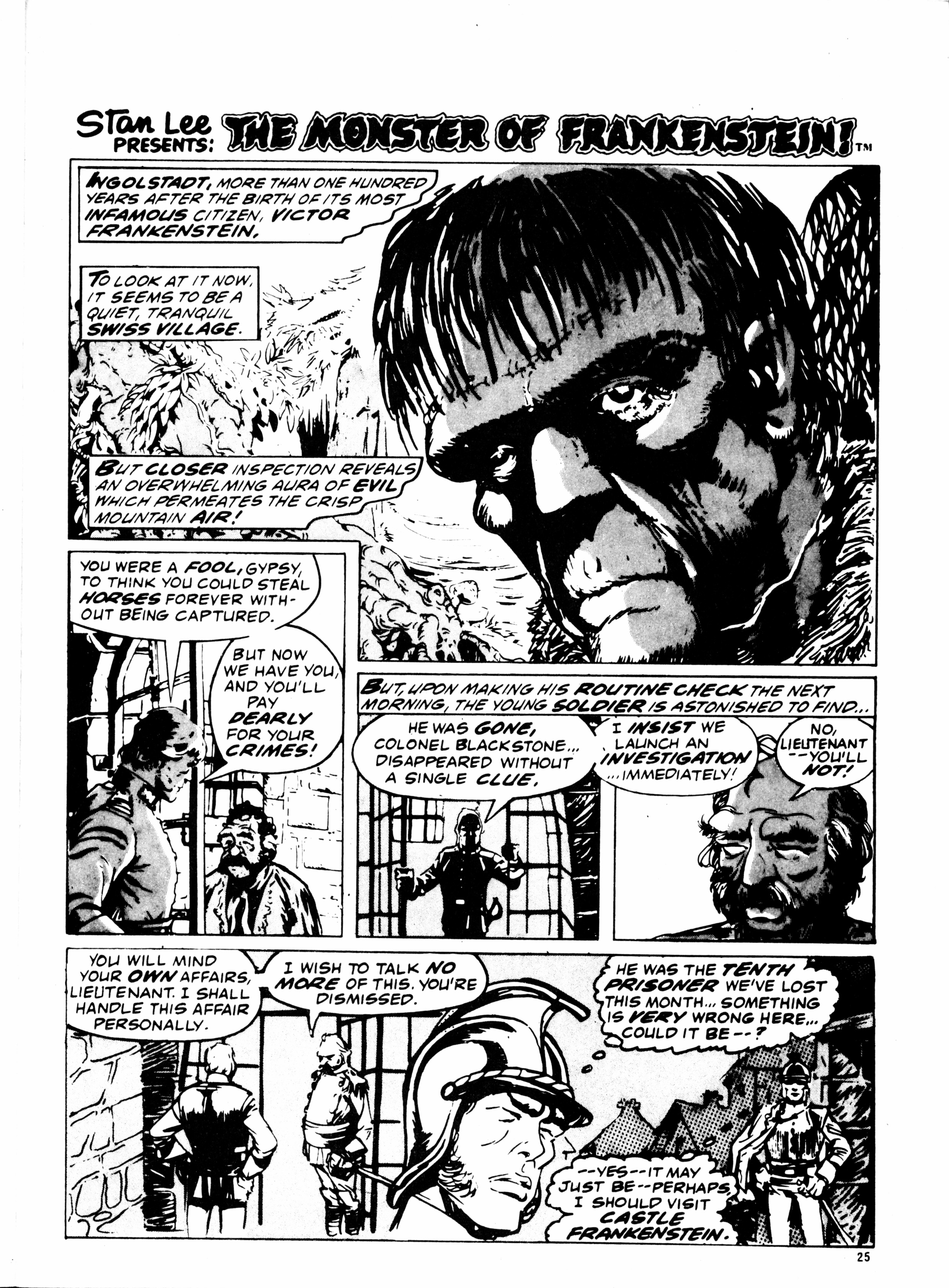 Read online Dracula Lives (1974) comic -  Issue #12 - 25